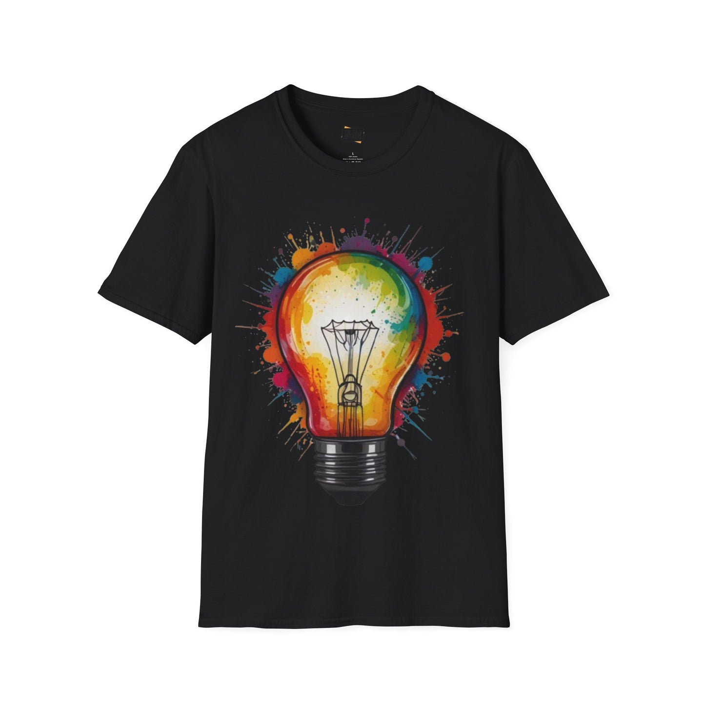 Colourful Lightbulb - Unisex T-Shirt