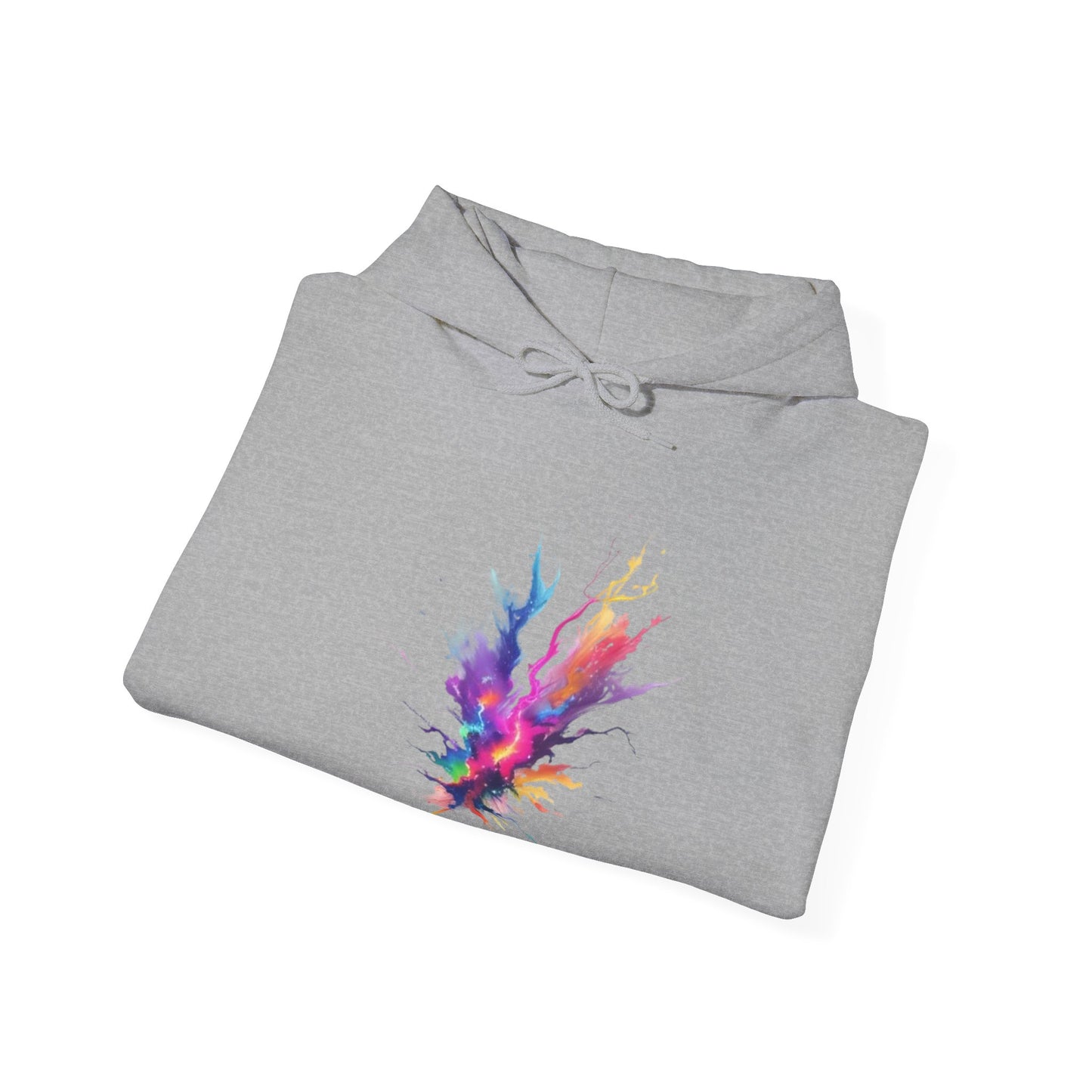 Colourful Lightning Bolt - Unisex Hooded Sweatshirt