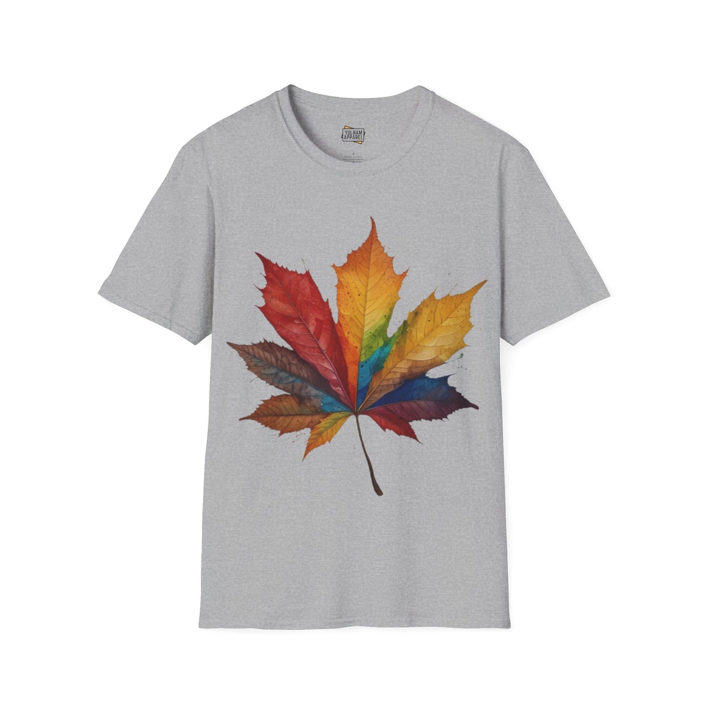 Colourful Autumn Leaf - Unisex T-Shirt