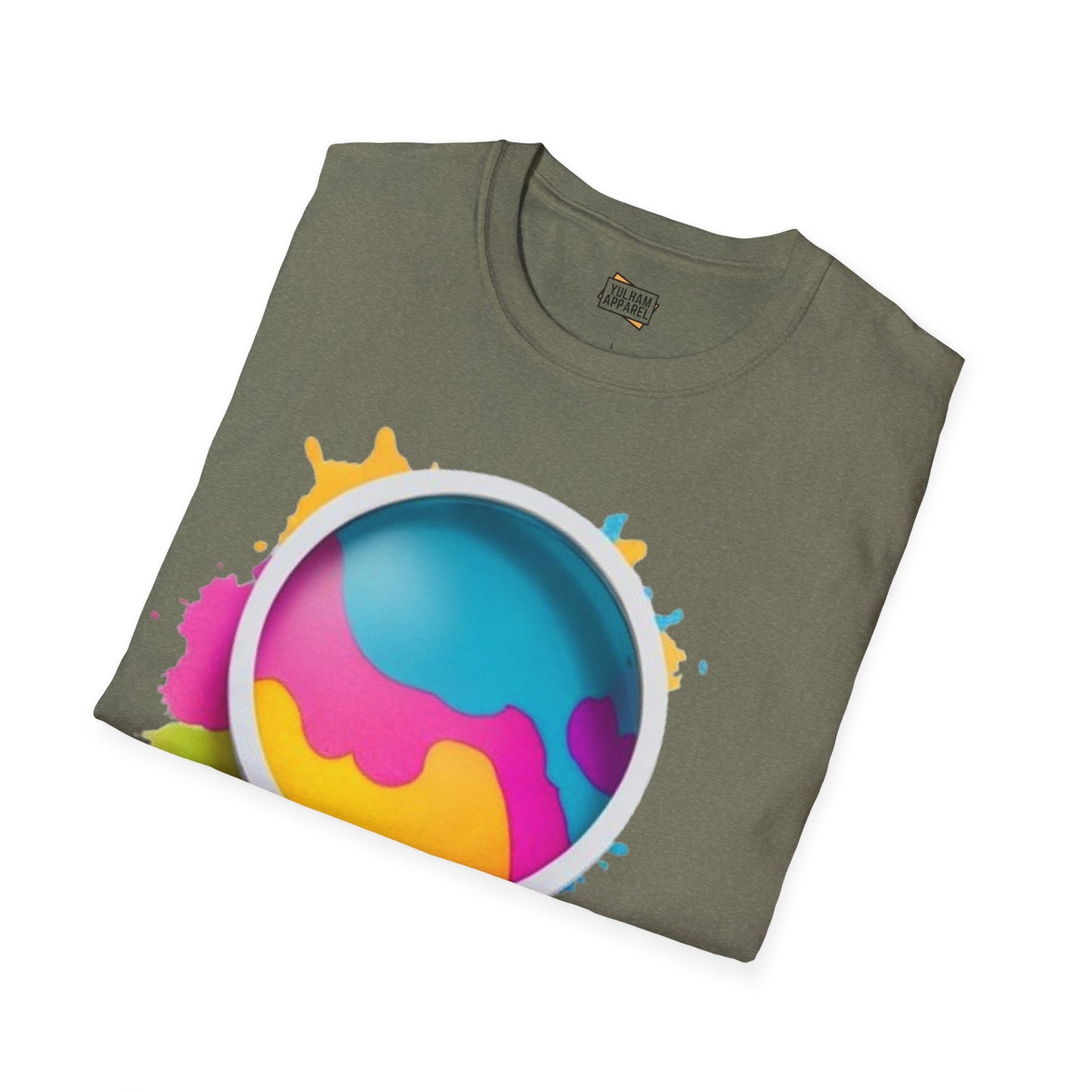 Colourful Magnifying Glass - Unisex T-Shirt