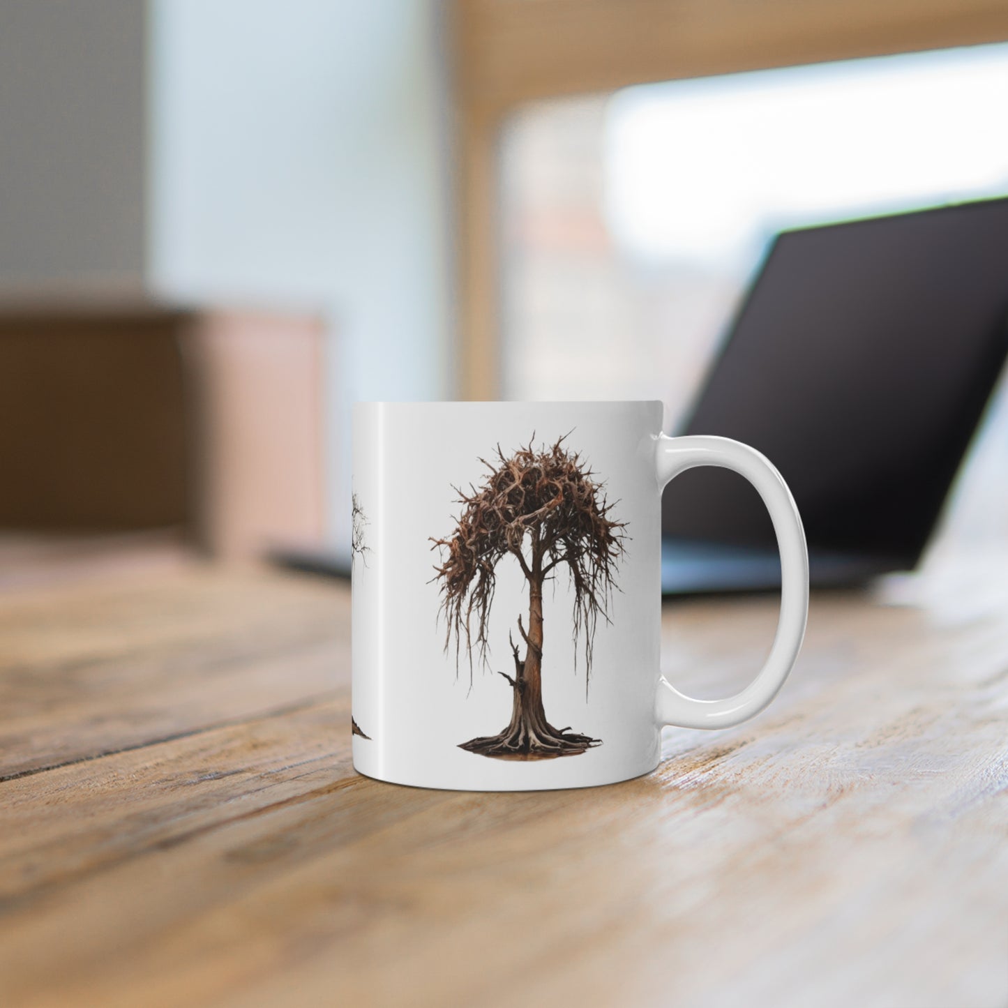 Dying Trees Mug - Ceramic Coffee Mug 11oz