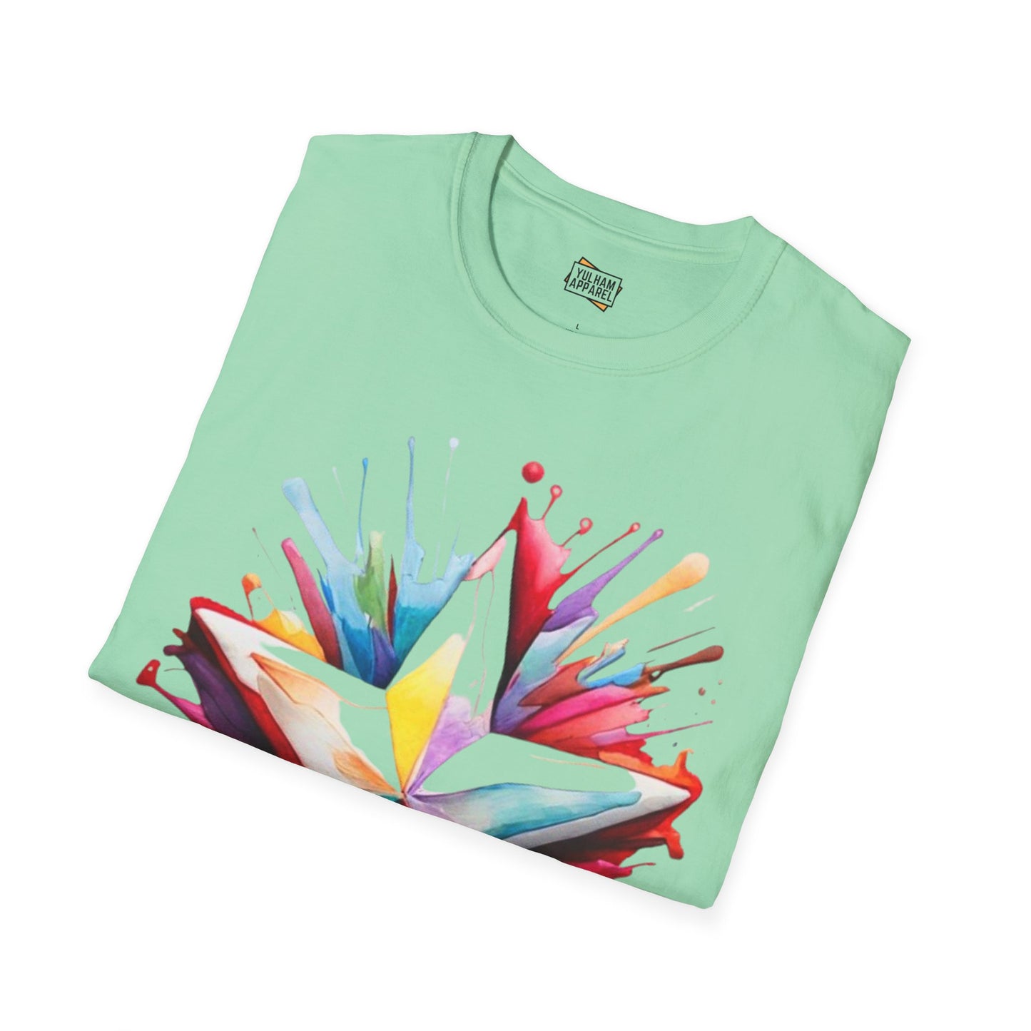 Messy Colourful Star - Unisex T-Shirt