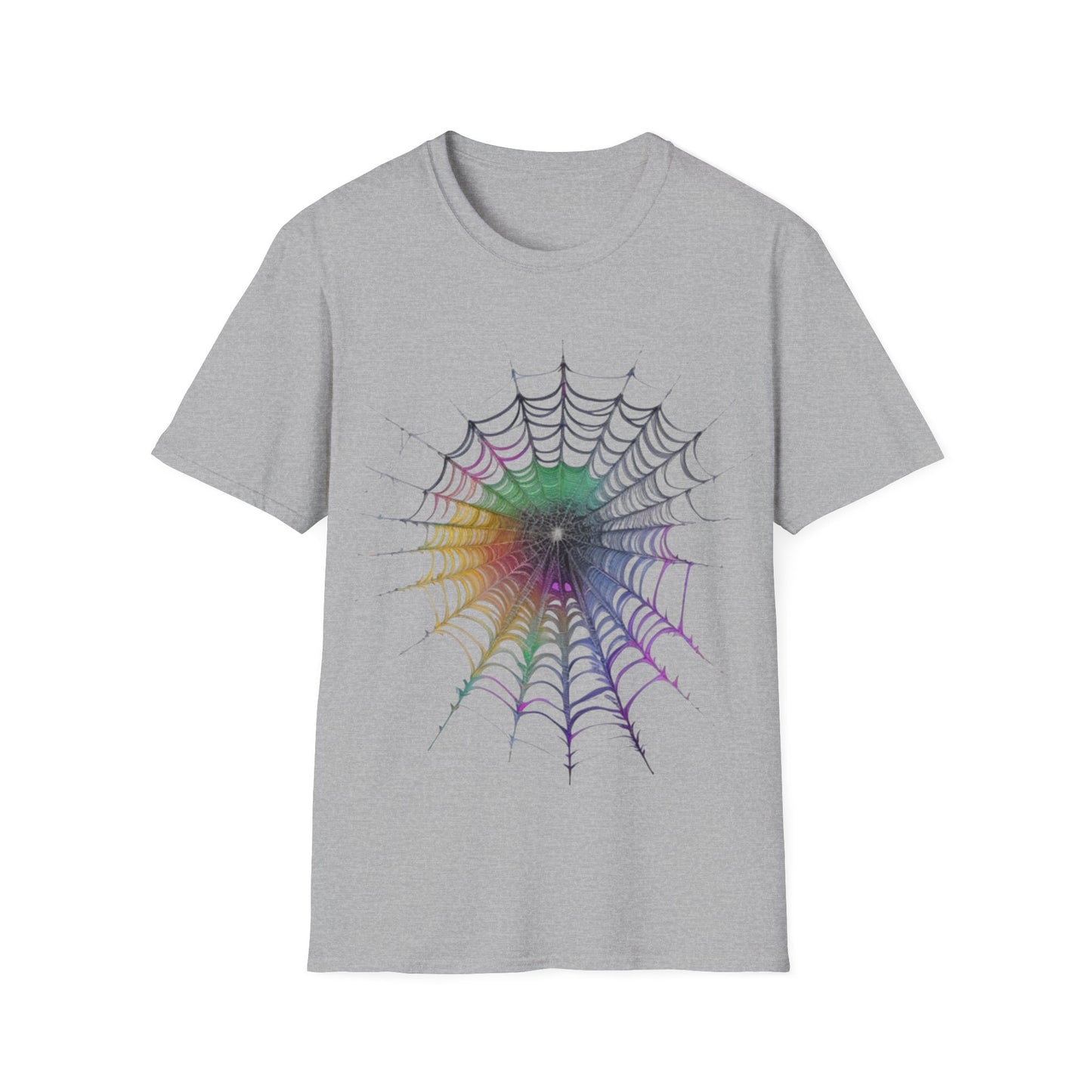 Colourful Spiderweb - Unisex T-Shirt