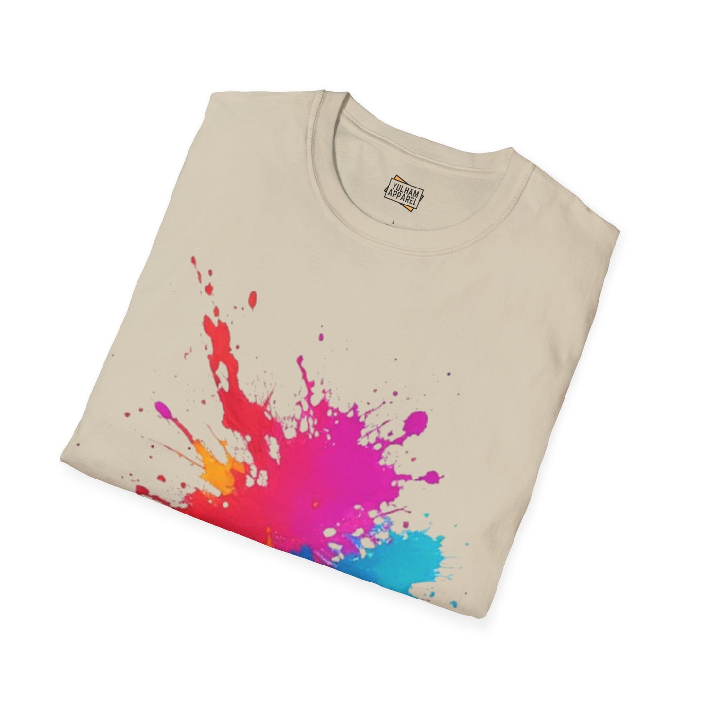 Colourful Paint Splatter - Unisex T-Shirt