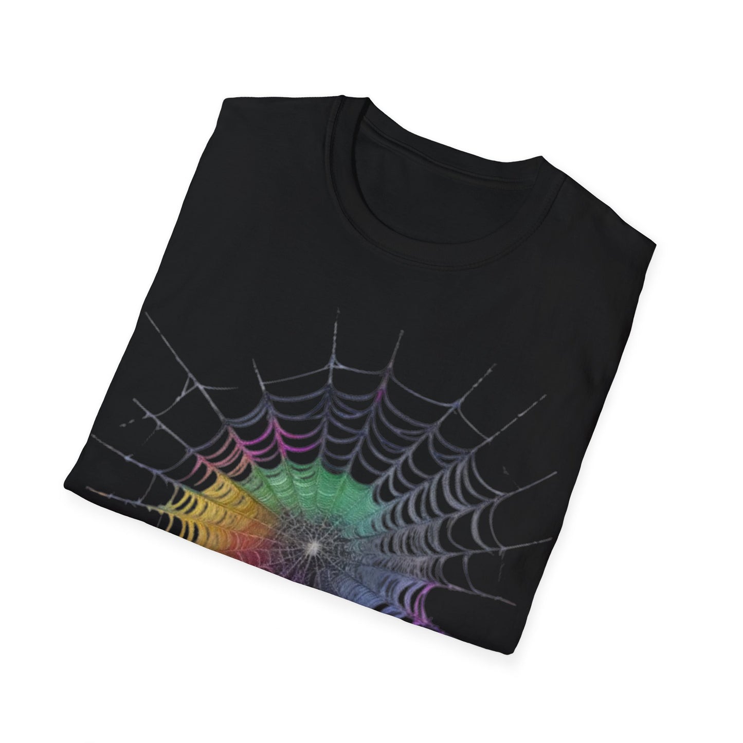 Colourful Spiderweb - Unisex T-Shirt