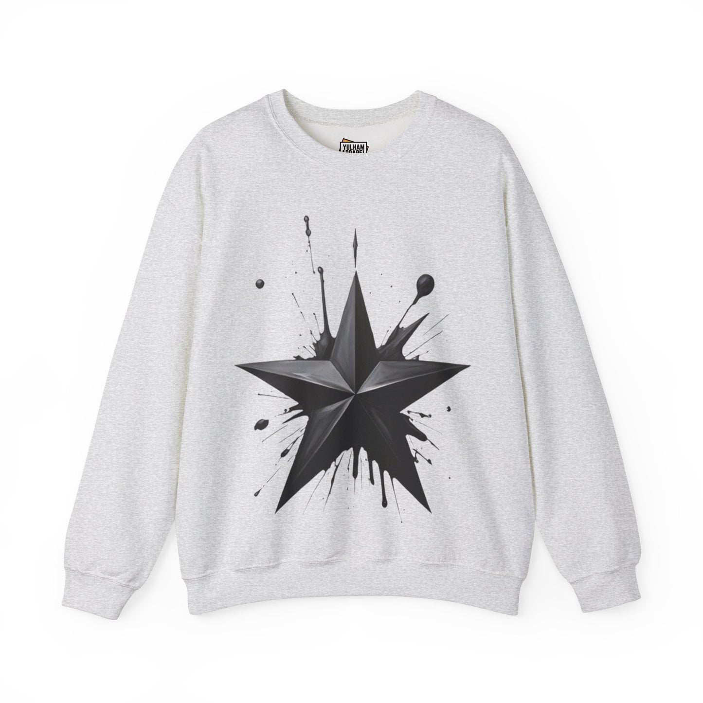 Black Star - Unisex Crewneck Sweatshirt