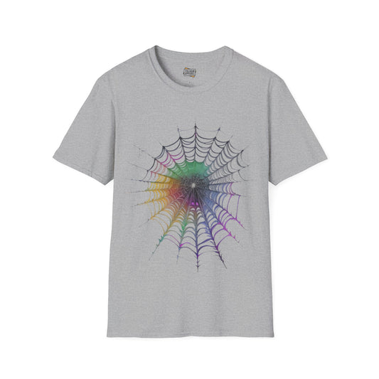 Colourful Spiderweb - Unisex T-Shirt