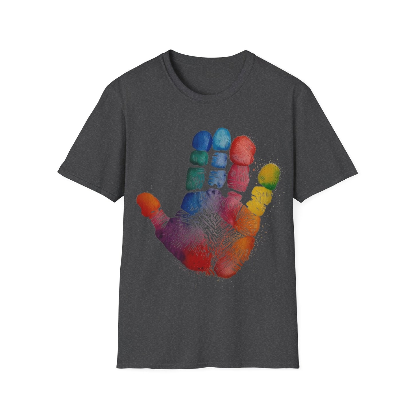 Colourful Handprint - Unisex T-Shirt