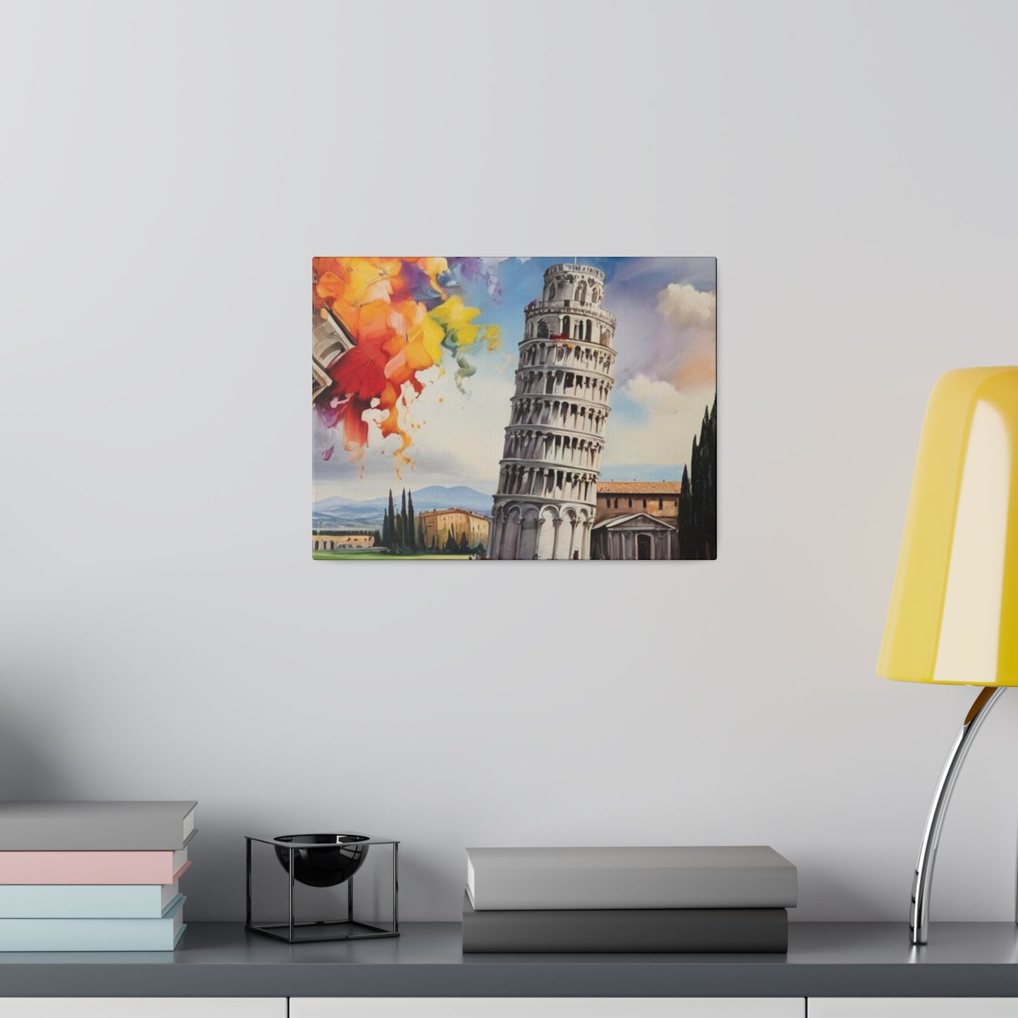 Leaning Tower of Pisa - Matte Canvas, Stretched, 0.75"