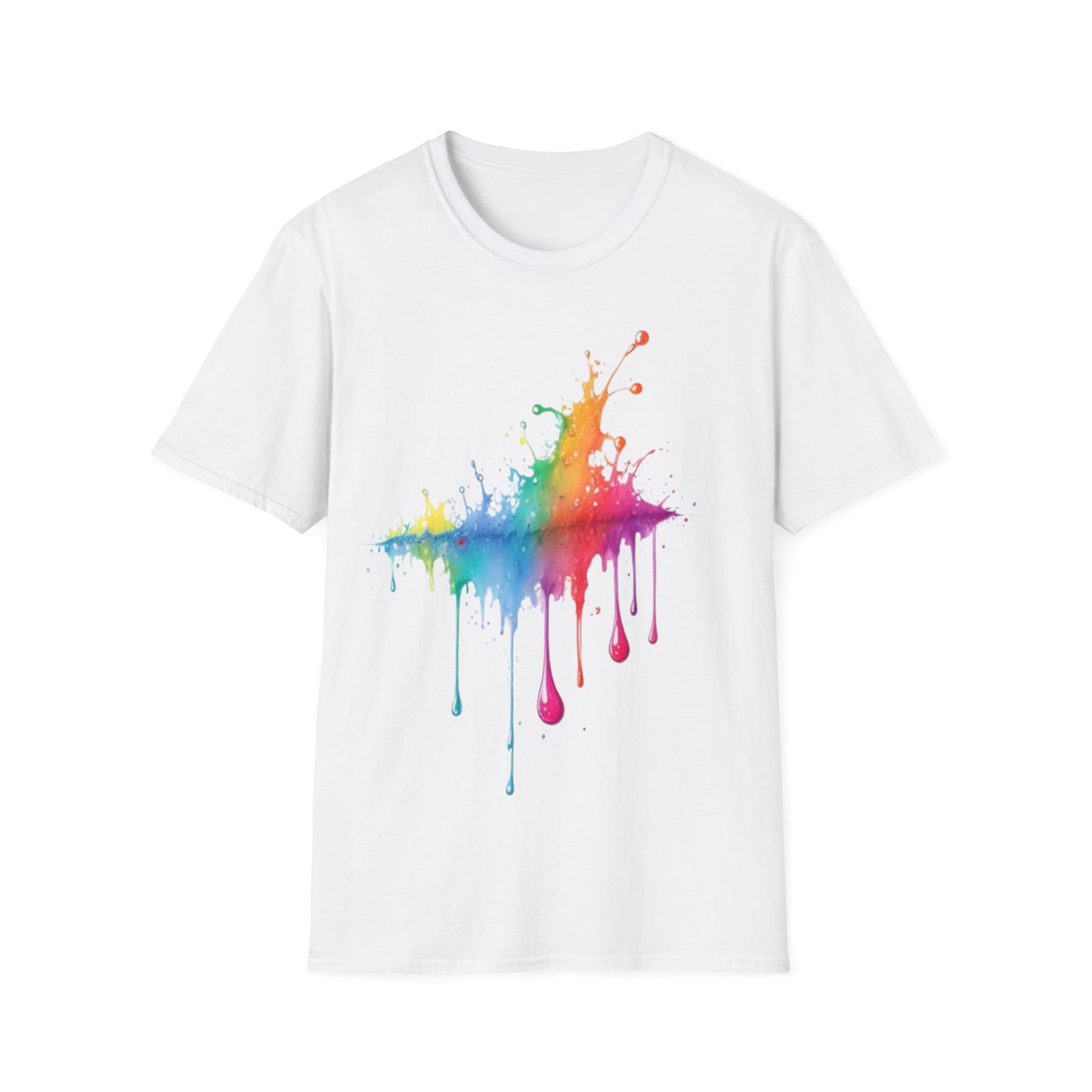 Colourful Raindrops - Unisex T-Shirt