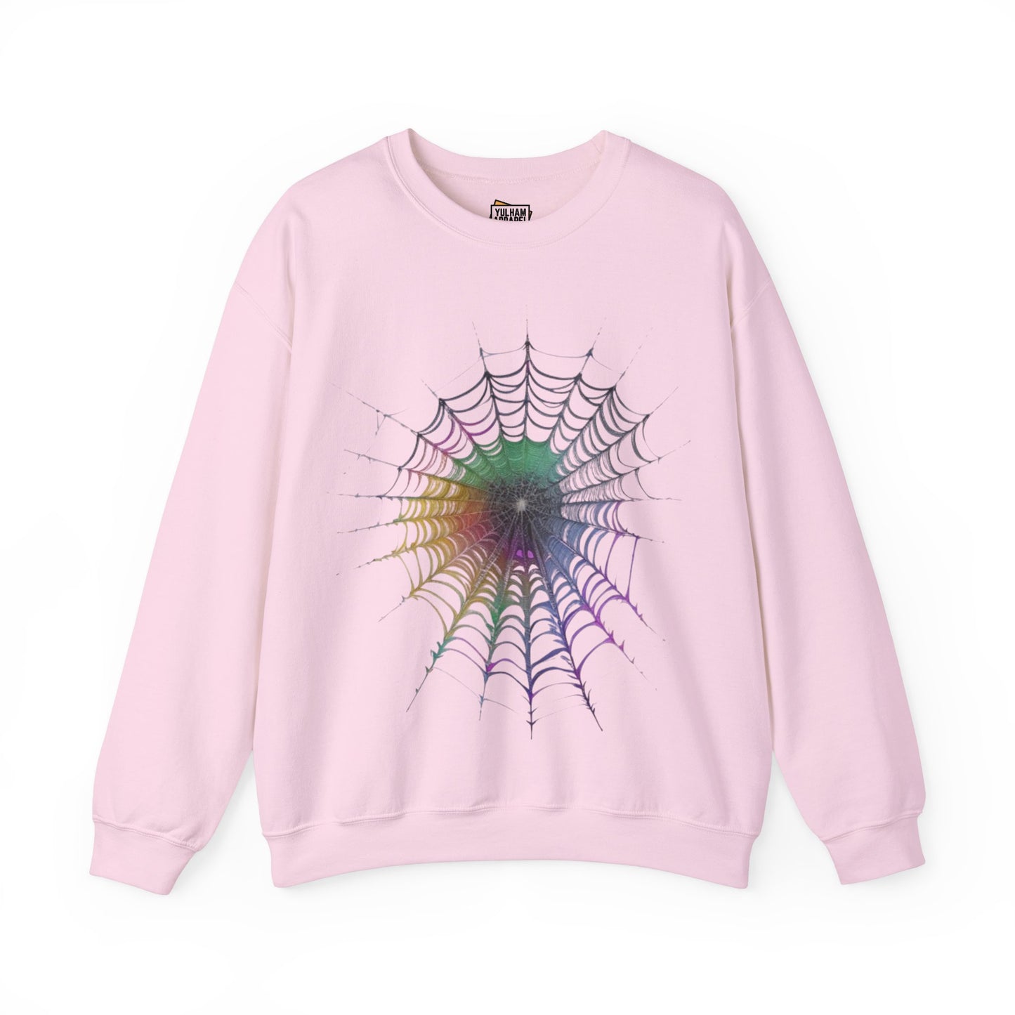 Colourful Spiderweb - Unisex Crewneck Sweatshirt