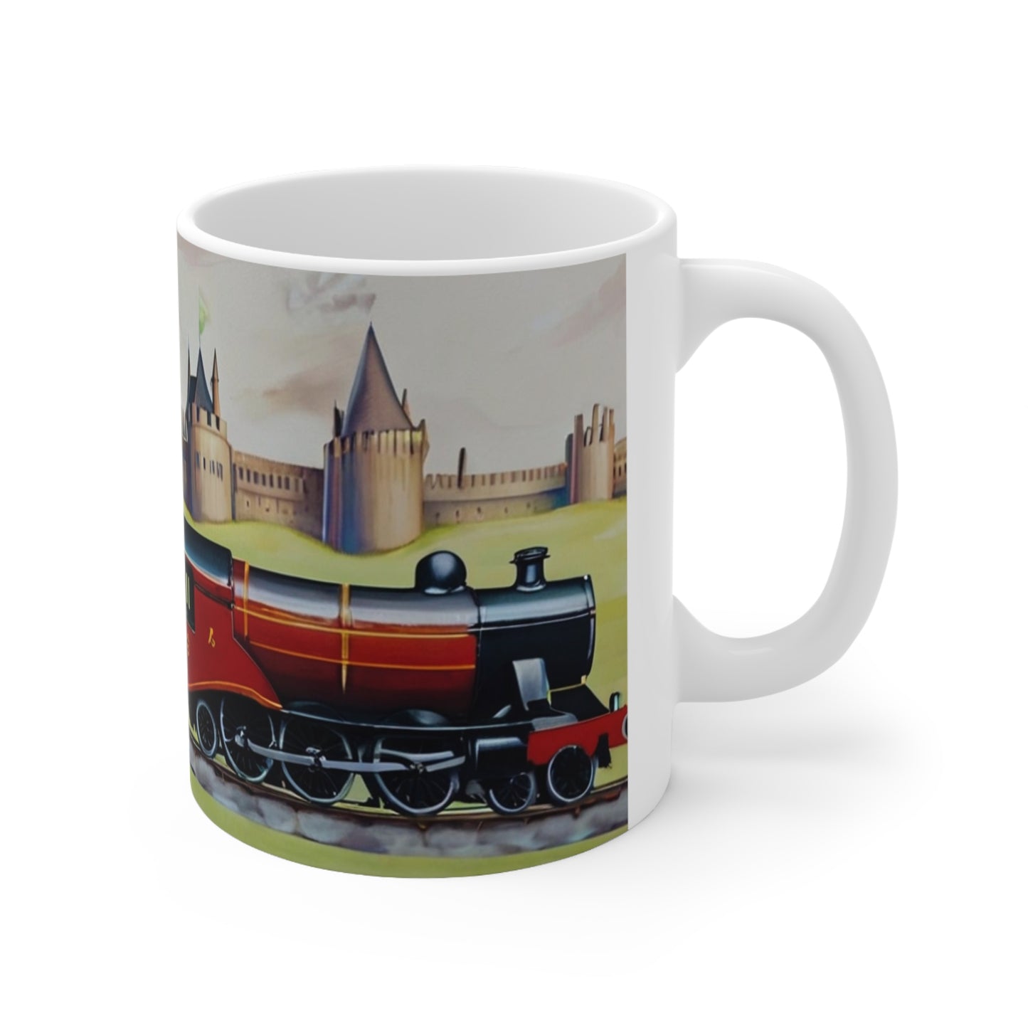 Hogwarts Express Painting Mug - Ceramic Coffee Mug 11oz