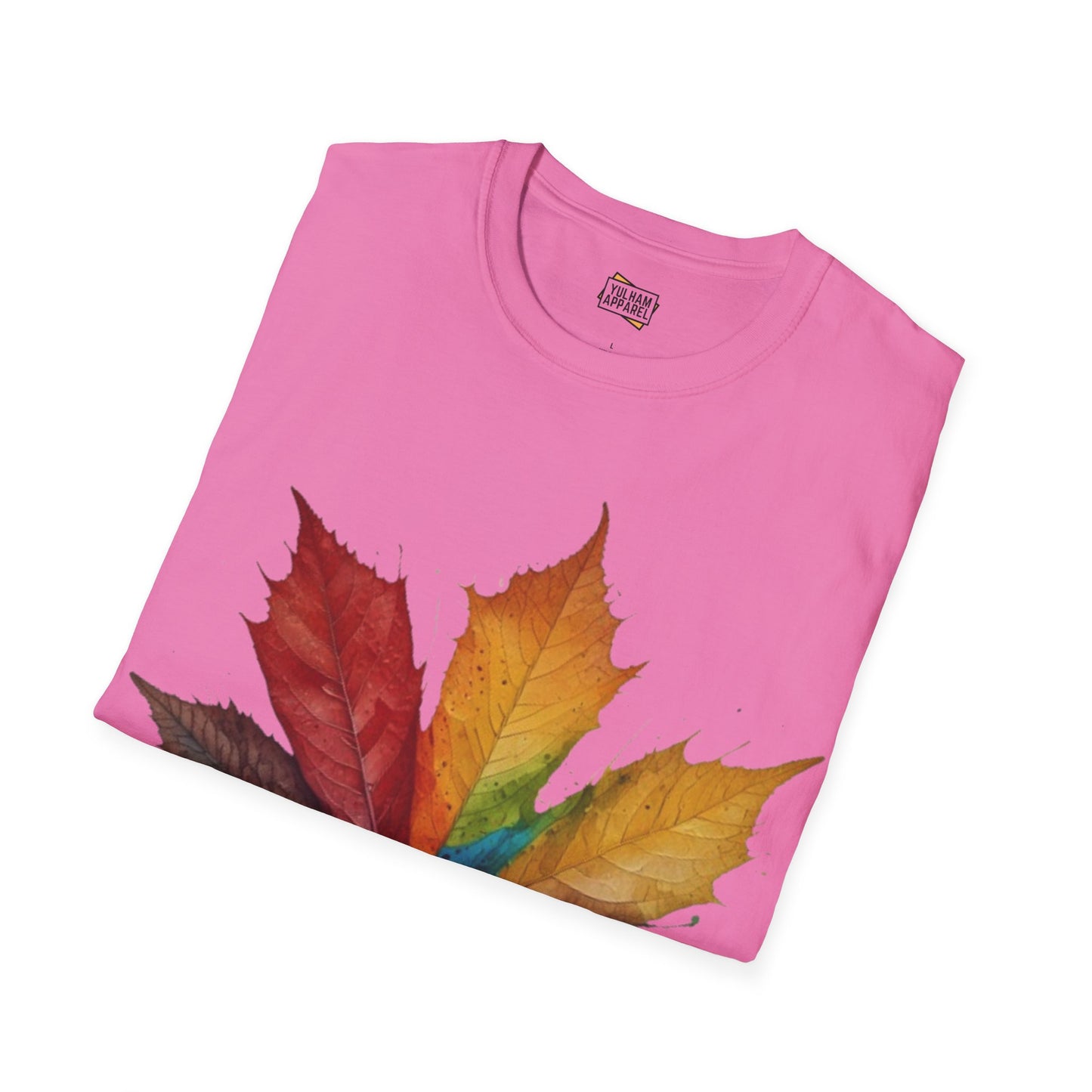 Colourful Autumn Leaf - Unisex T-Shirt