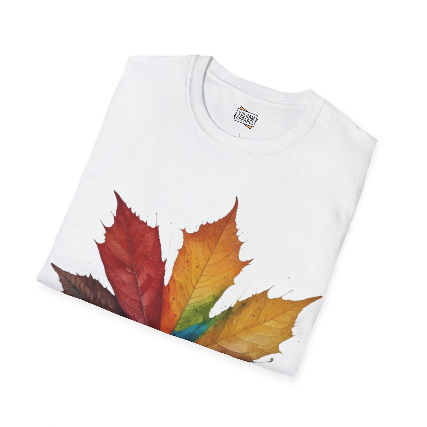 Colourful Autumn Leaf - Unisex T-Shirt