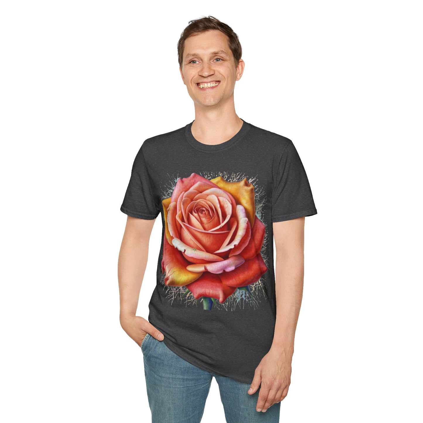 Coral Rose - Unisex T-Shirt