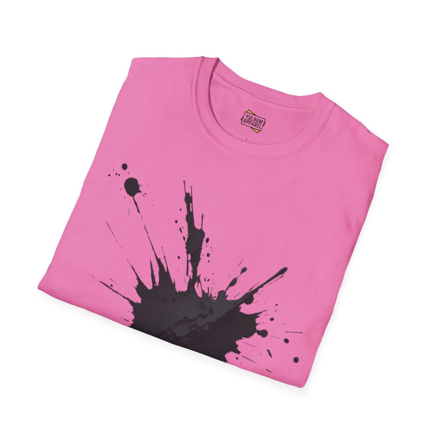 Black Paint Splatter - Unisex T-Shirt