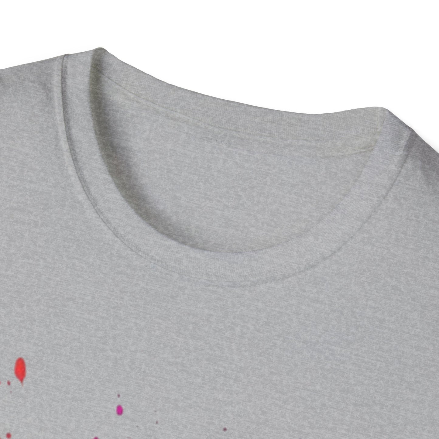 Colourful Paint Splatter - Unisex T-Shirt