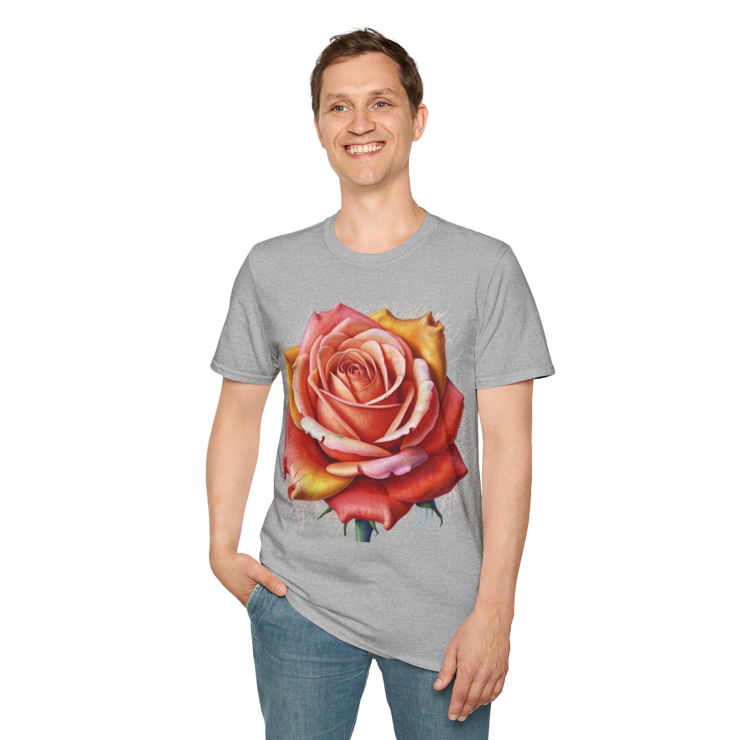 Coral Rose - Unisex T-Shirt