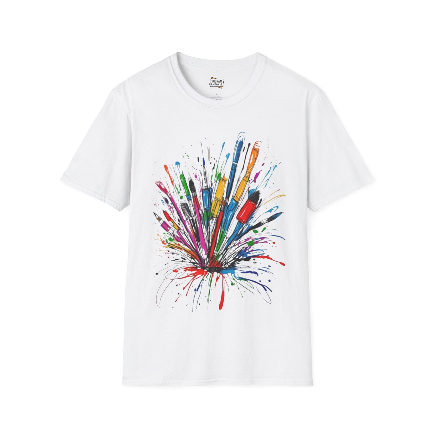 Messy Paintbrushes - Unisex T-Shirt