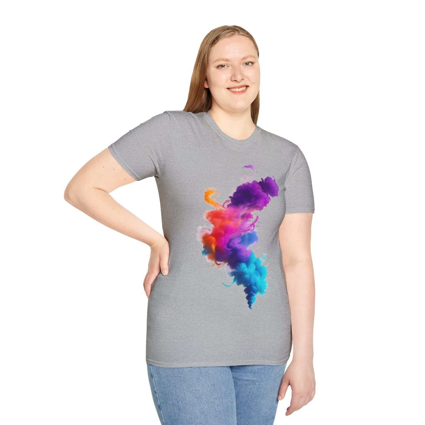 Colourful Smoke - Unisex T-Shirt