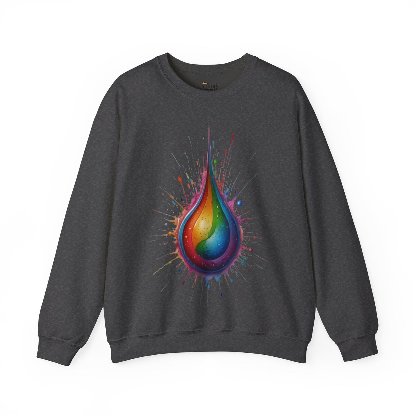 Colourful Waterdrop - Unisex Crewneck Sweatshirt