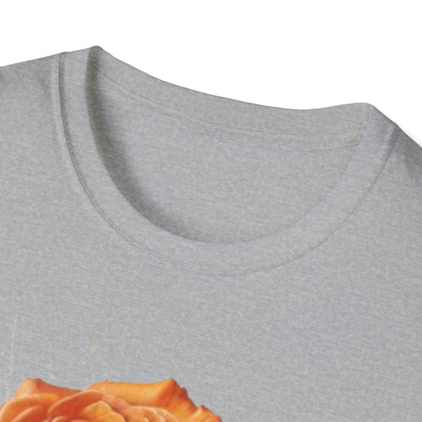 Messy Orange Rose - Unisex T-Shirt