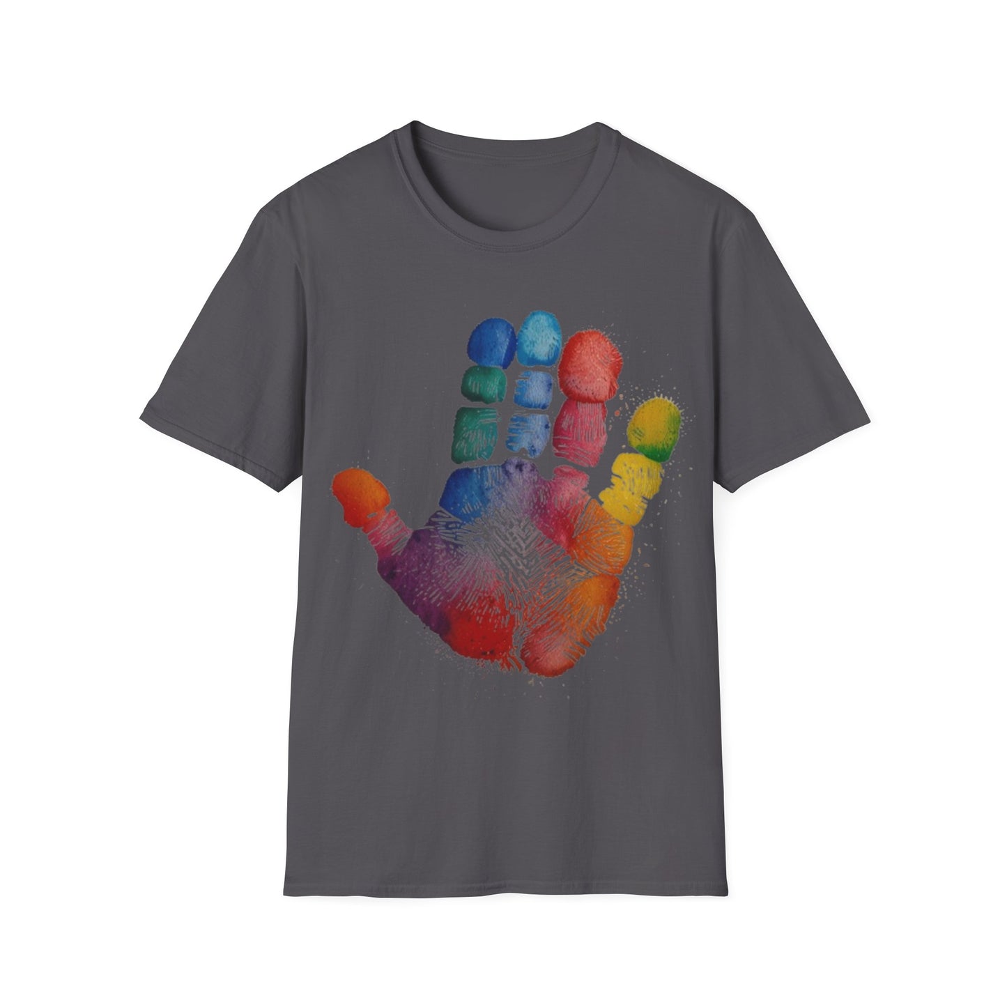 Colourful Handprint - Unisex T-Shirt