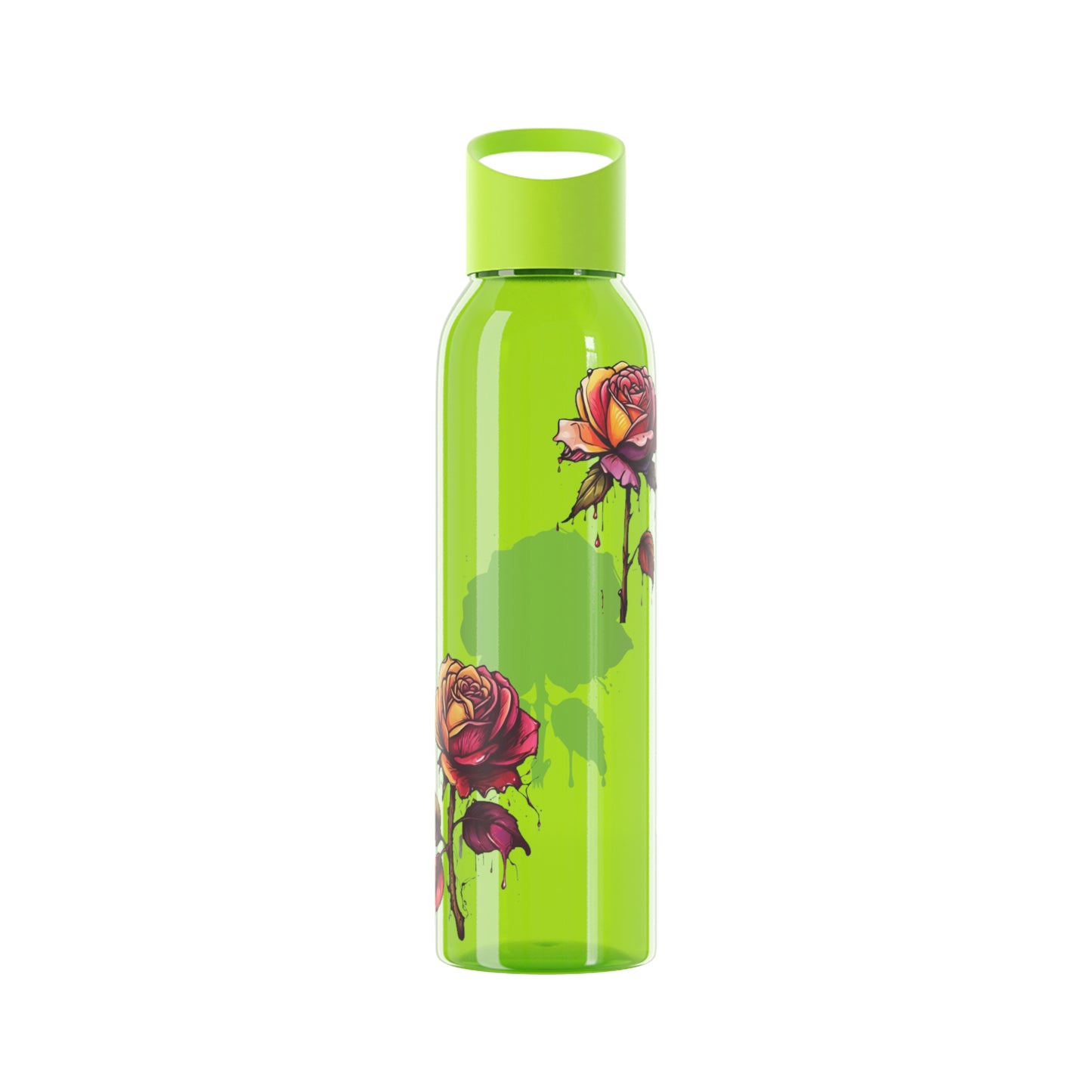 Dying Colourful Roses - Sky Water Bottle