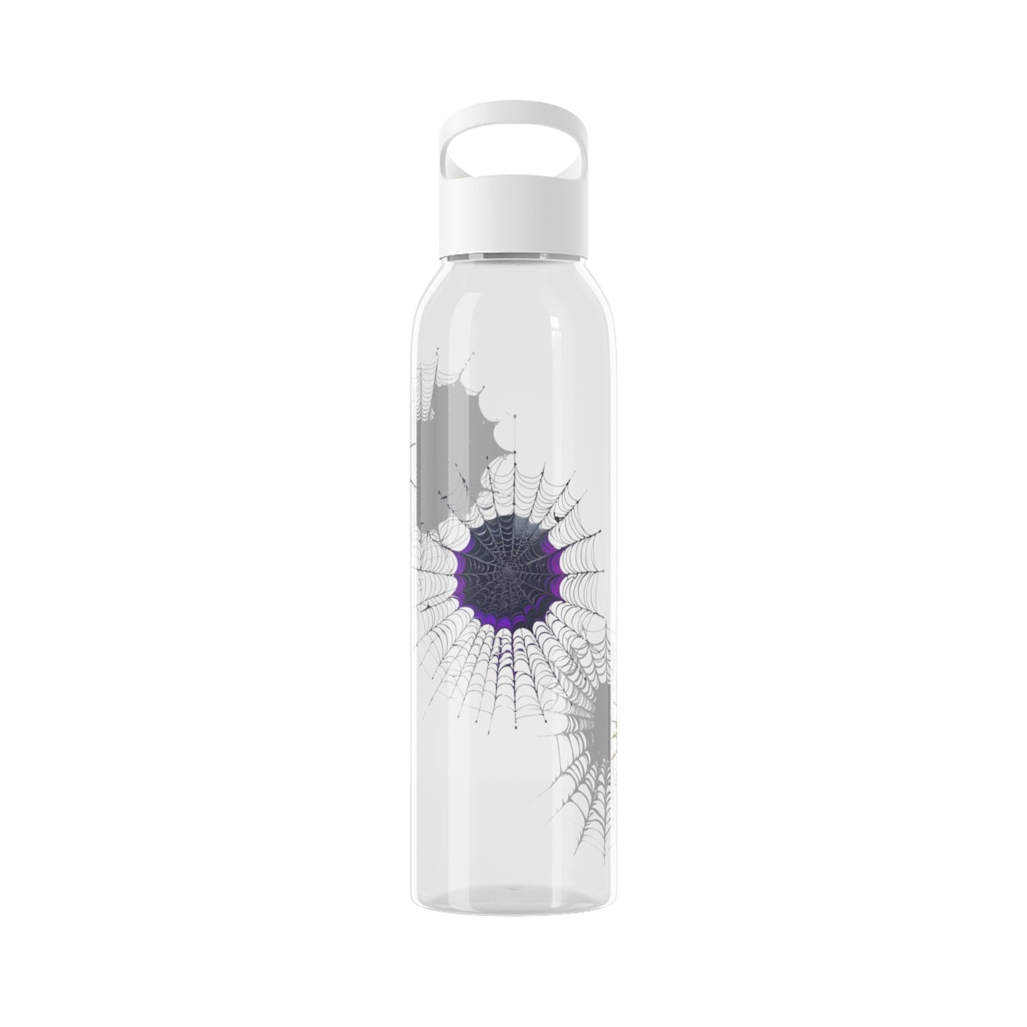 Spiderwebs - Sky Water Bottle