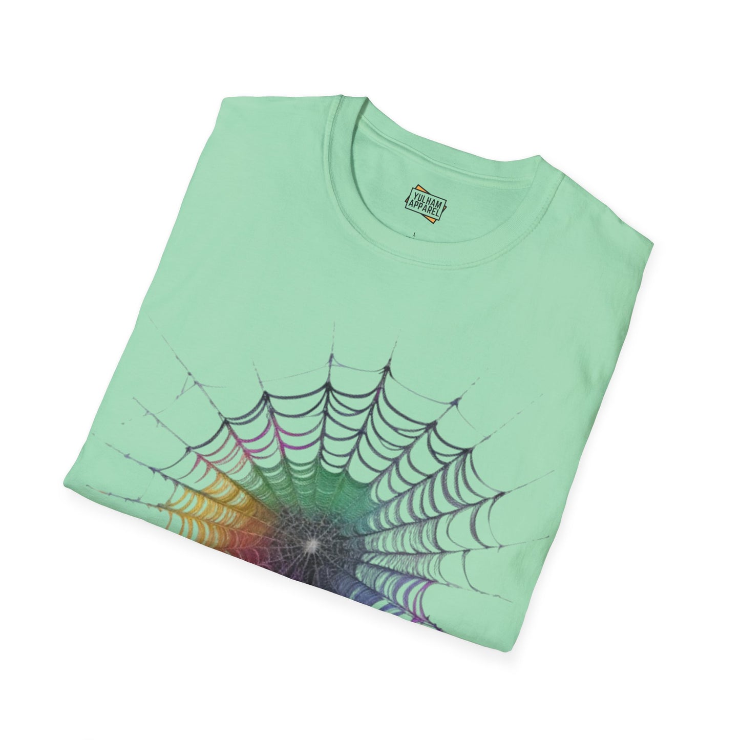 Colourful Spiderweb - Unisex T-Shirt