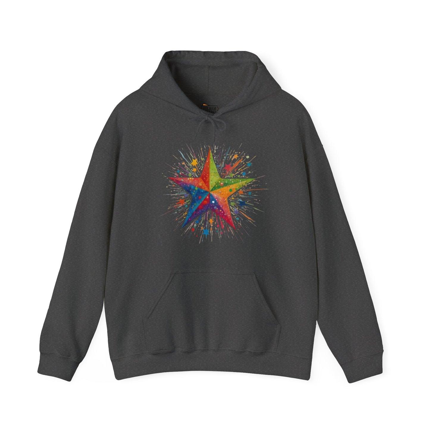 Exploding Messy Star - Unisex Hooded Sweatshirt