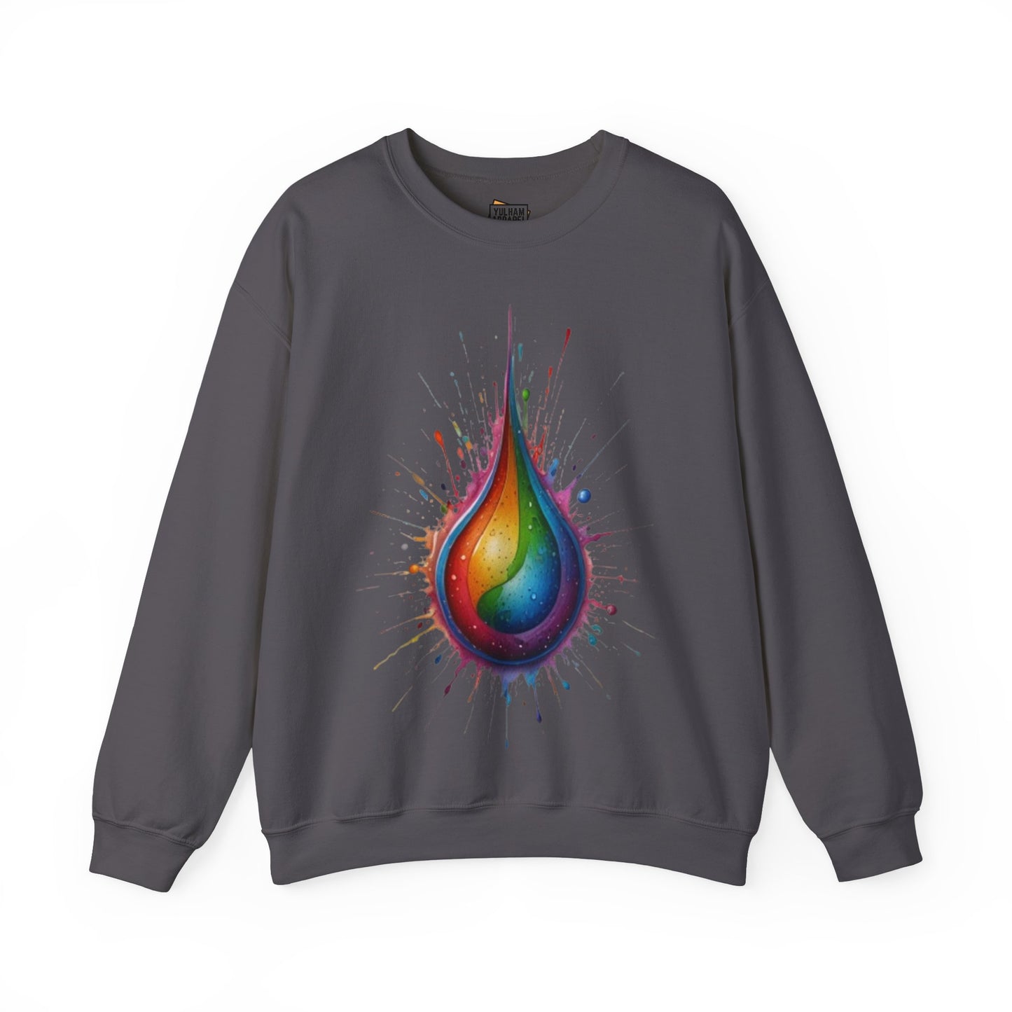 Colourful Waterdrop - Unisex Crewneck Sweatshirt