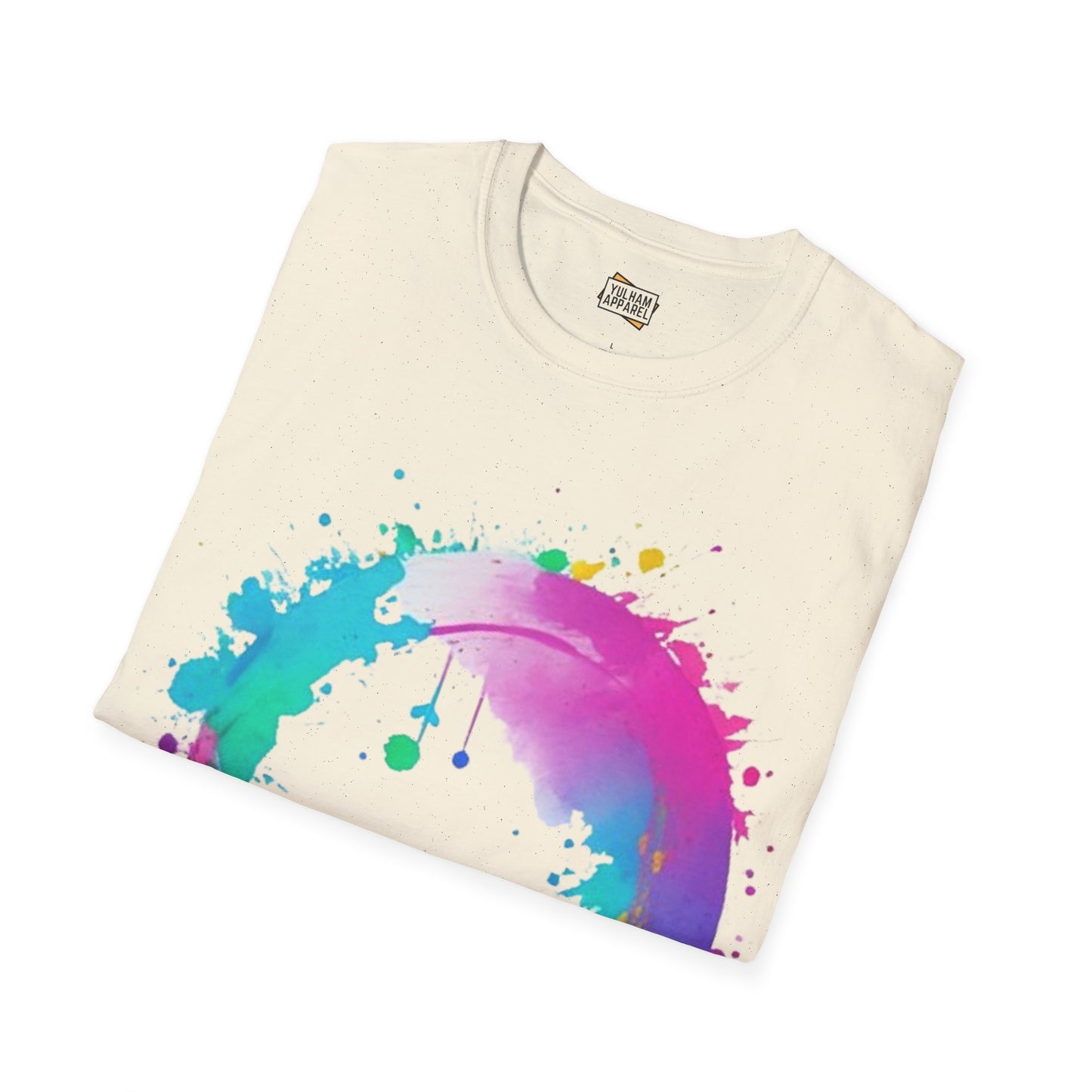 Messy Colourful Circle - Unisex T-Shirt