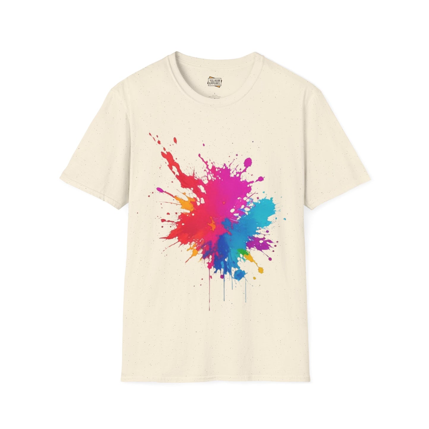 Colourful Paint Splatter - Unisex T-Shirt