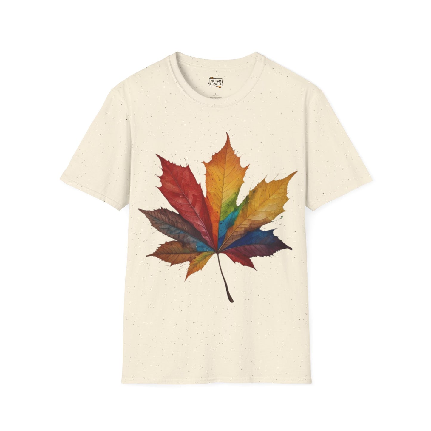 Colourful Autumn Leaf - Unisex T-Shirt