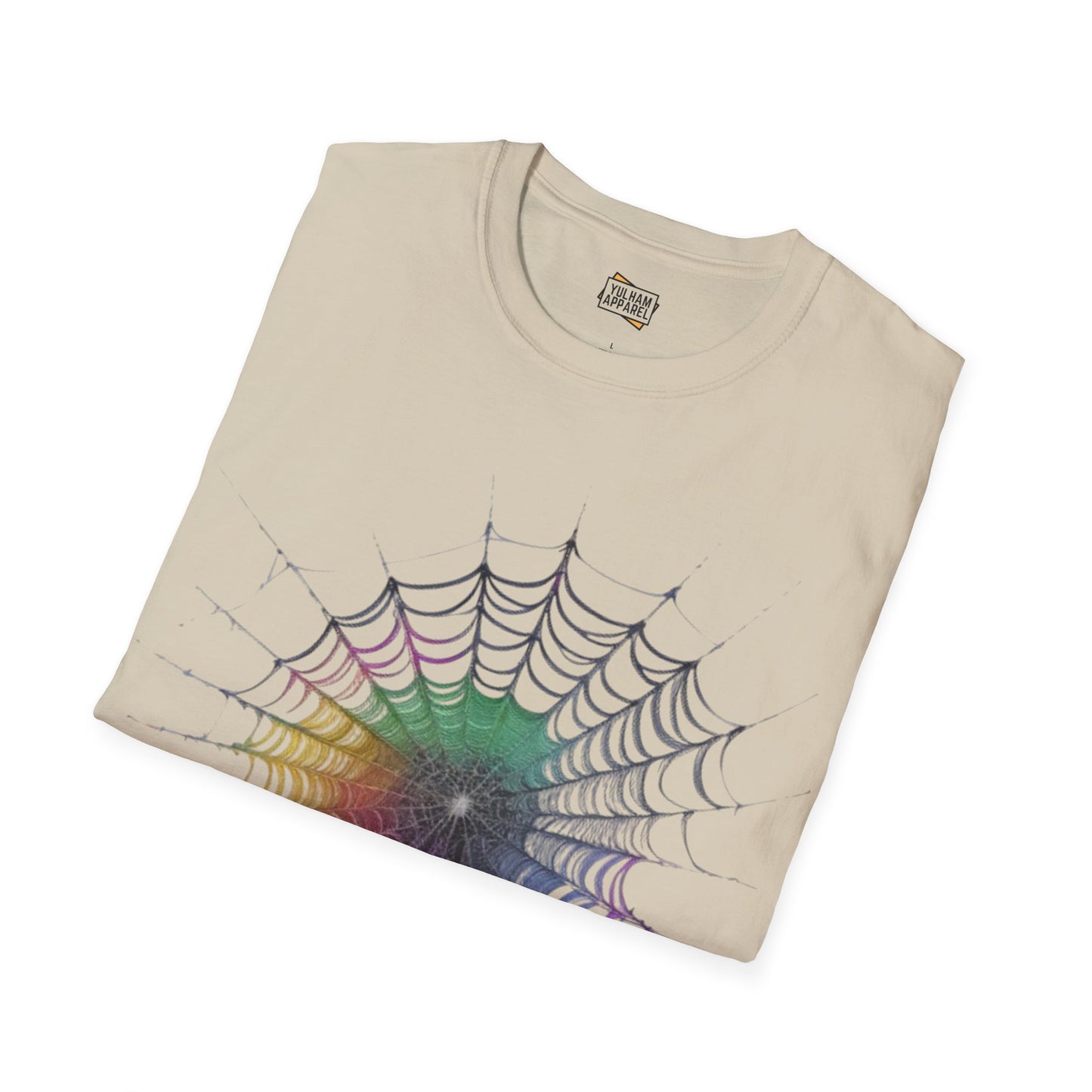 Colourful Spiderweb - Unisex T-Shirt