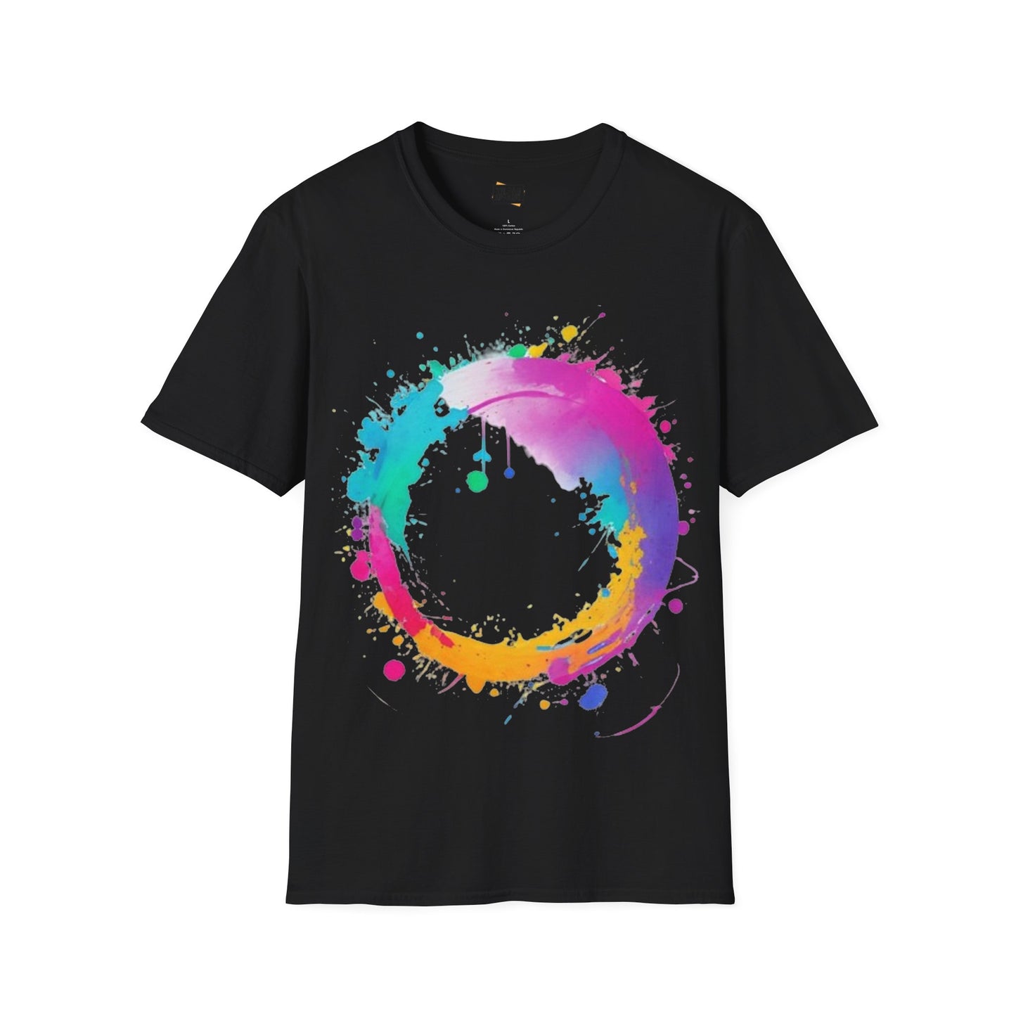 Messy Colourful Circle - Unisex T-Shirt