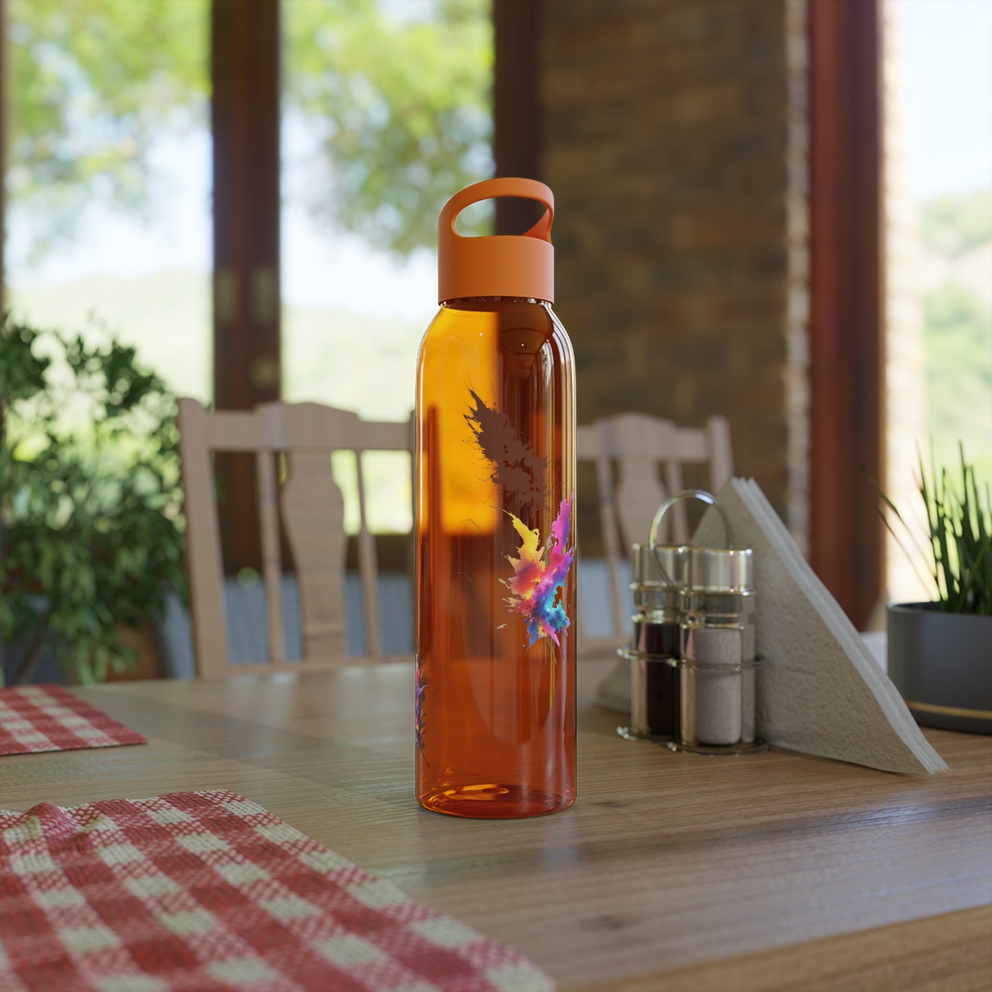 Colourful Lightning Bolts - Sky Water Bottle