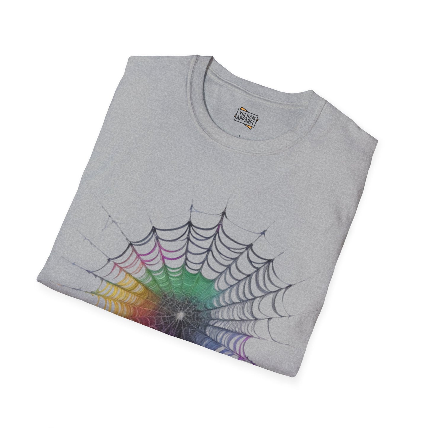 Colourful Spiderweb - Unisex T-Shirt