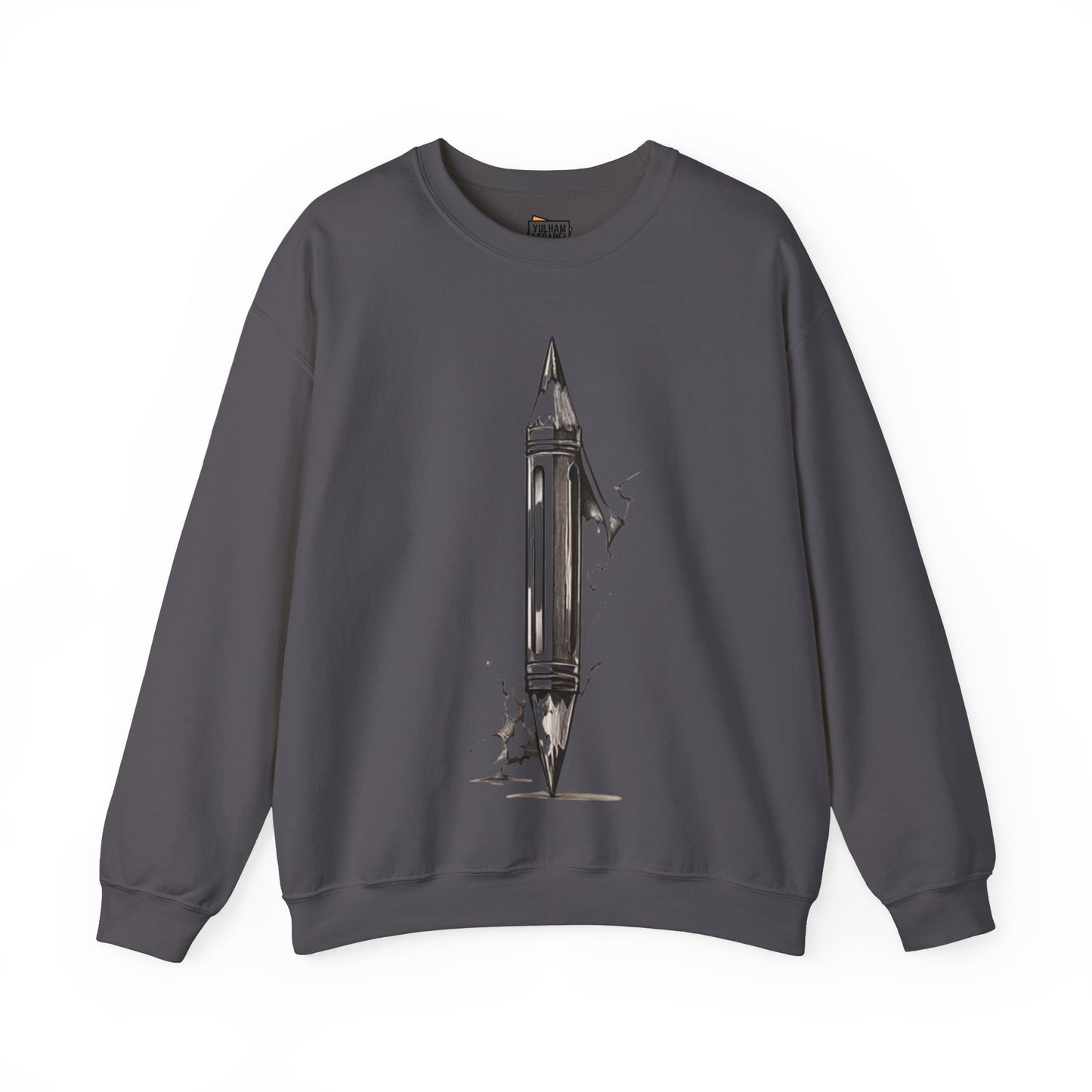 Double Sided Small Pencil - Unisex Crewneck Sweatshirt