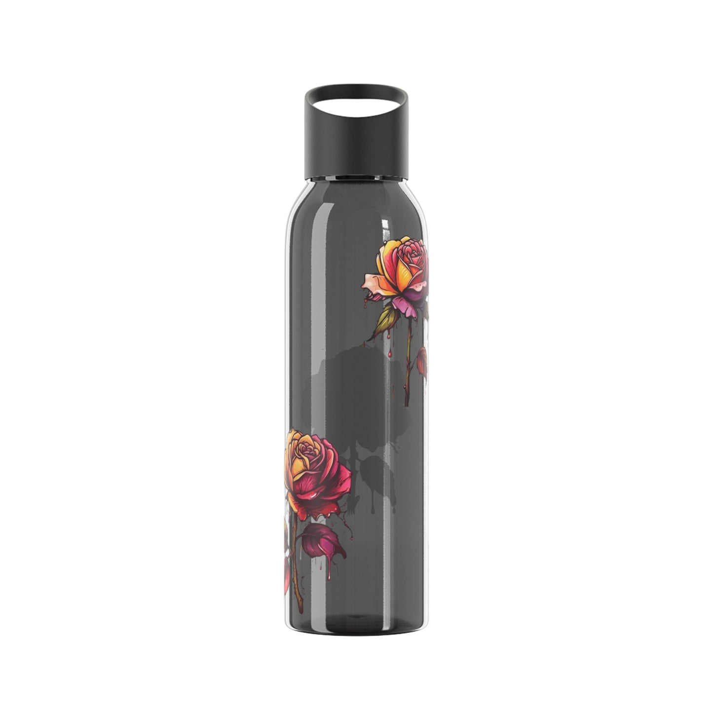 Dying Colourful Roses - Sky Water Bottle