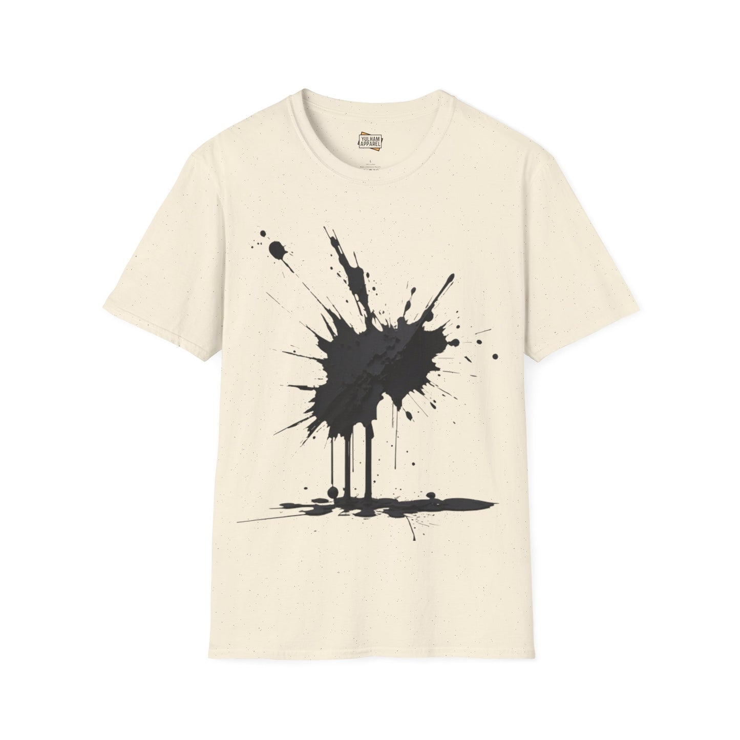 Black Paint Splatter - Unisex T-Shirt