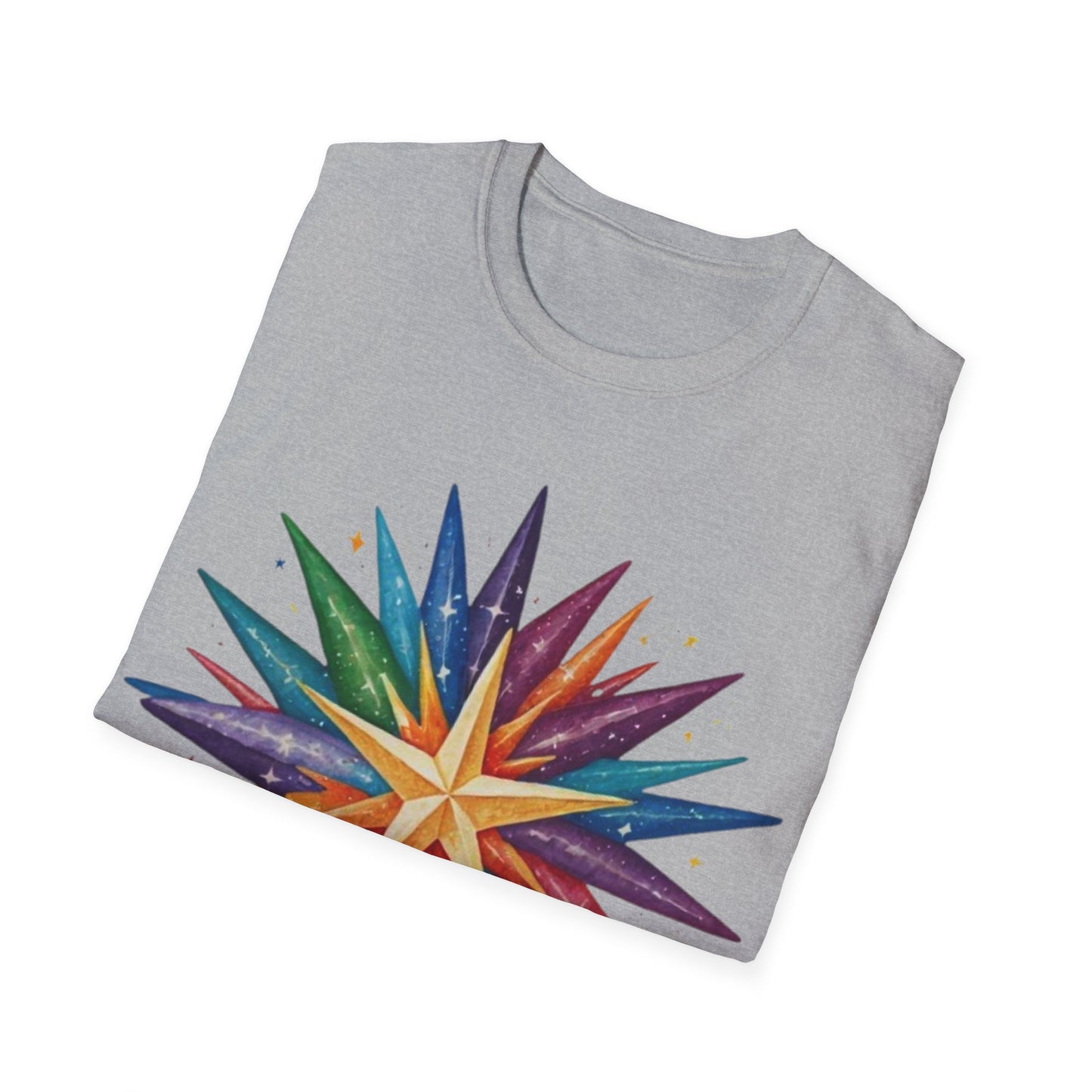 Multicoloured Star - Unisex T-Shirt