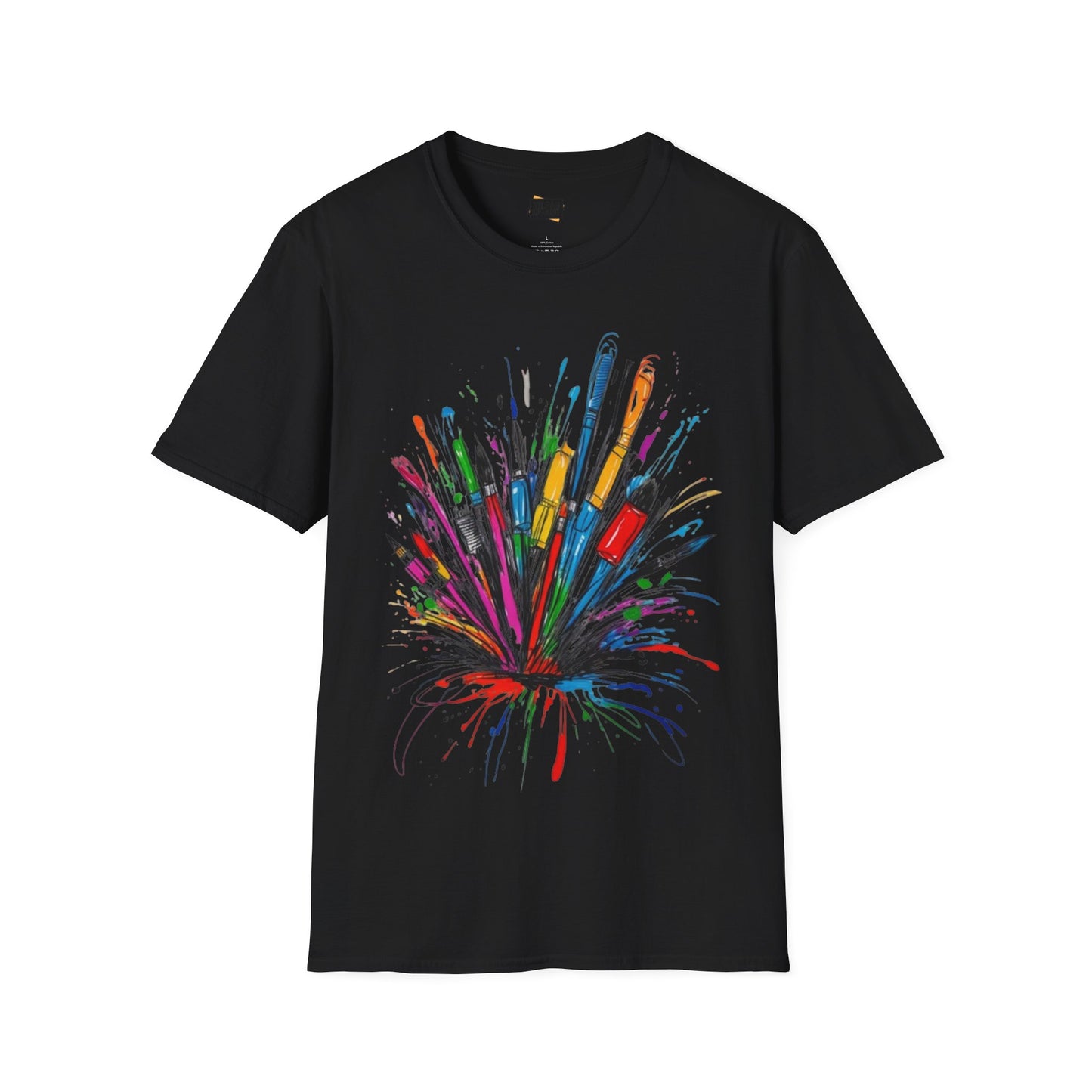 Messy Paintbrushes - Unisex T-Shirt