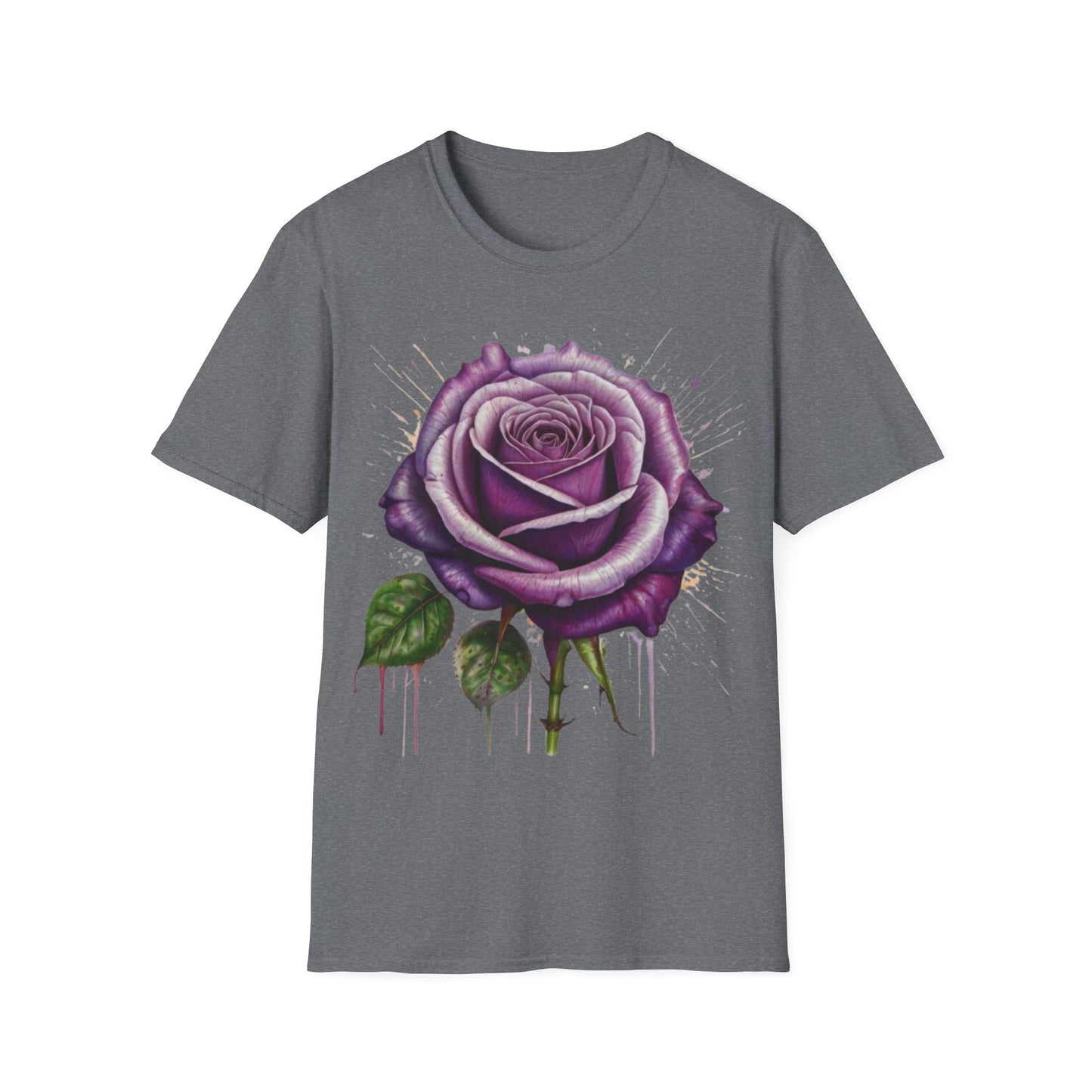 Messy Purple Rose - Unisex T-Shirt