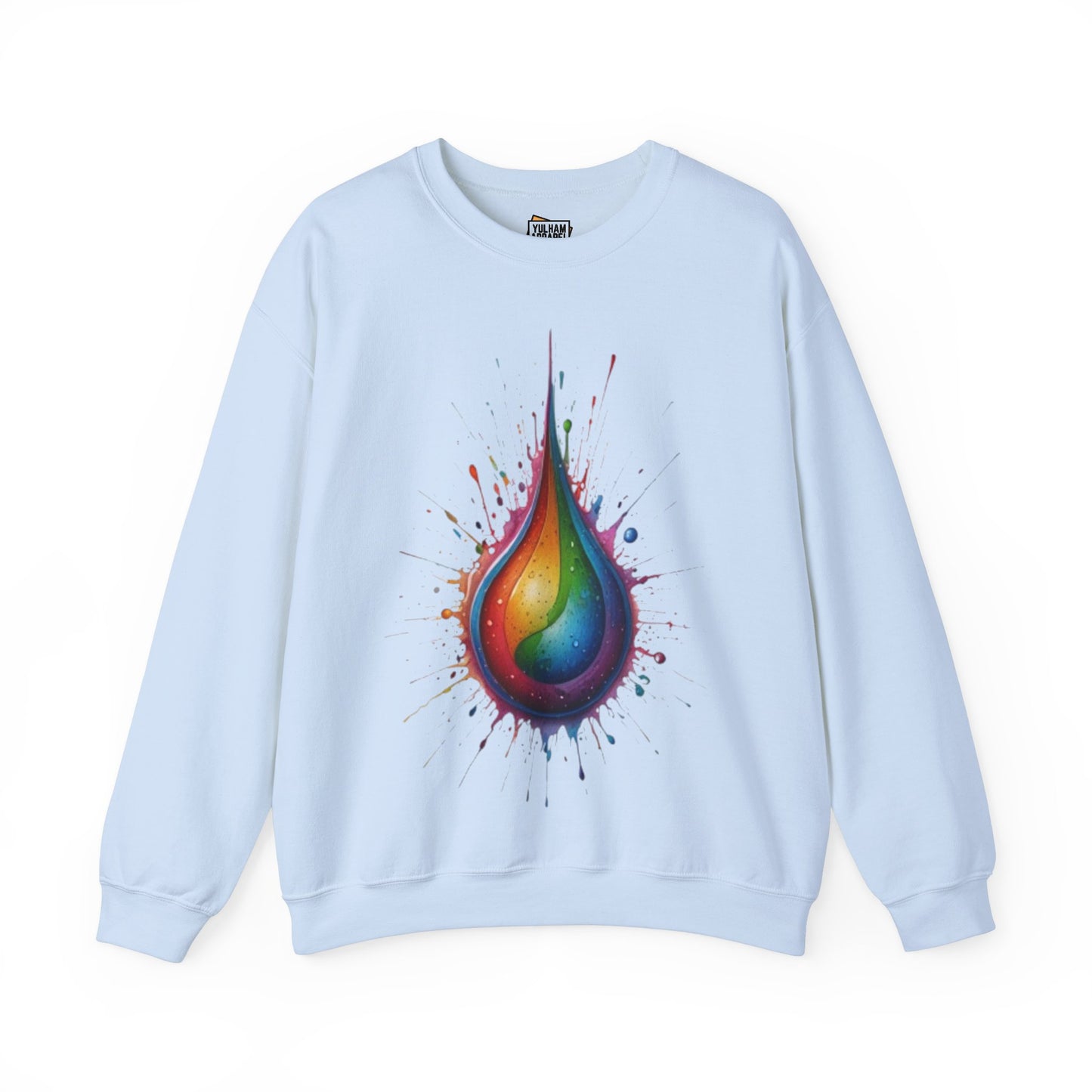 Colourful Waterdrop - Unisex Crewneck Sweatshirt