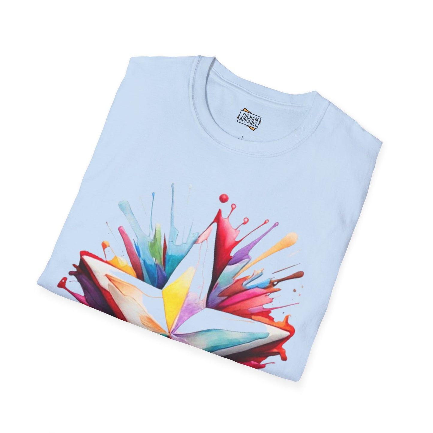 Messy Colourful Star - Unisex T-Shirt