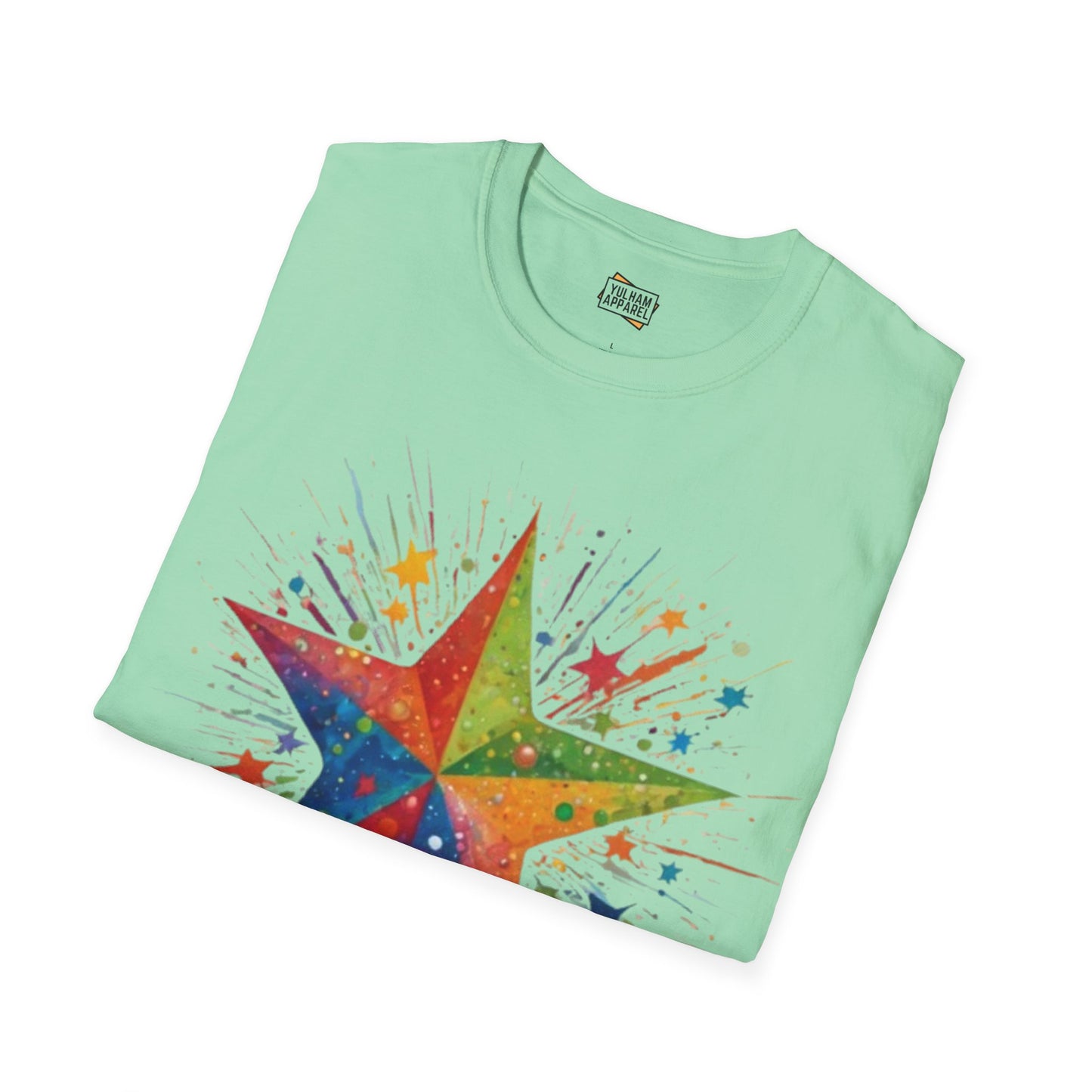 Exploding Messy Star - Unisex T-Shirt