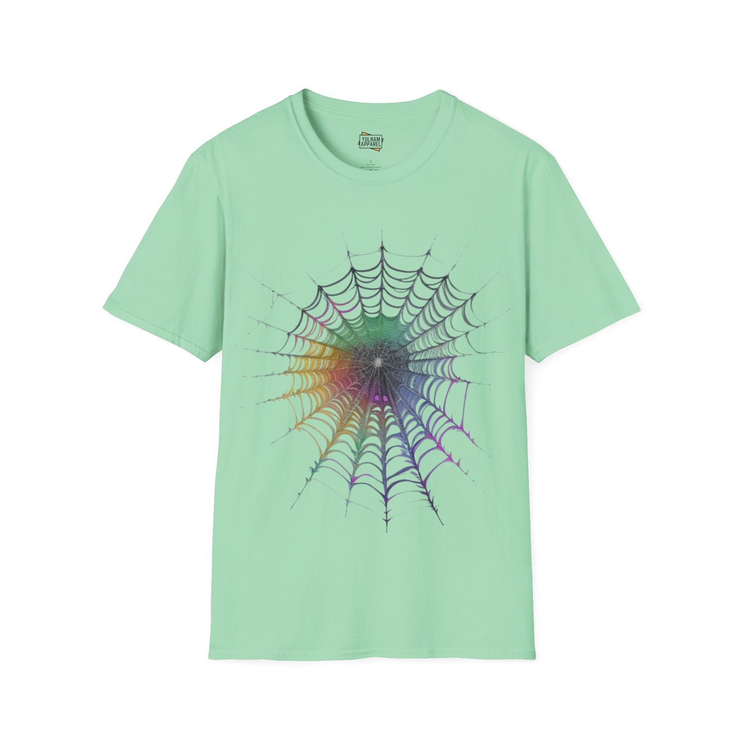 Colourful Spiderweb - Unisex T-Shirt