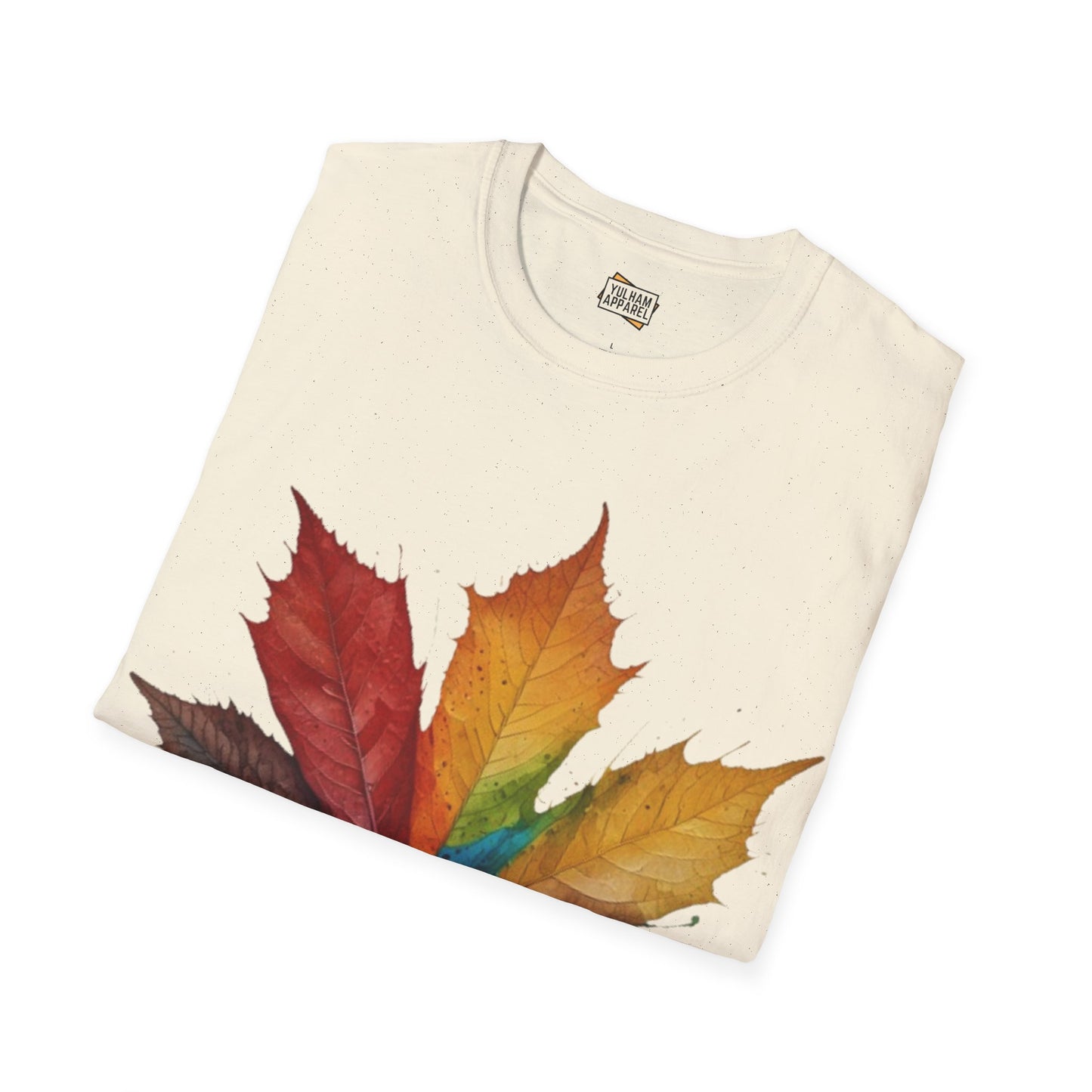 Colourful Autumn Leaf - Unisex T-Shirt